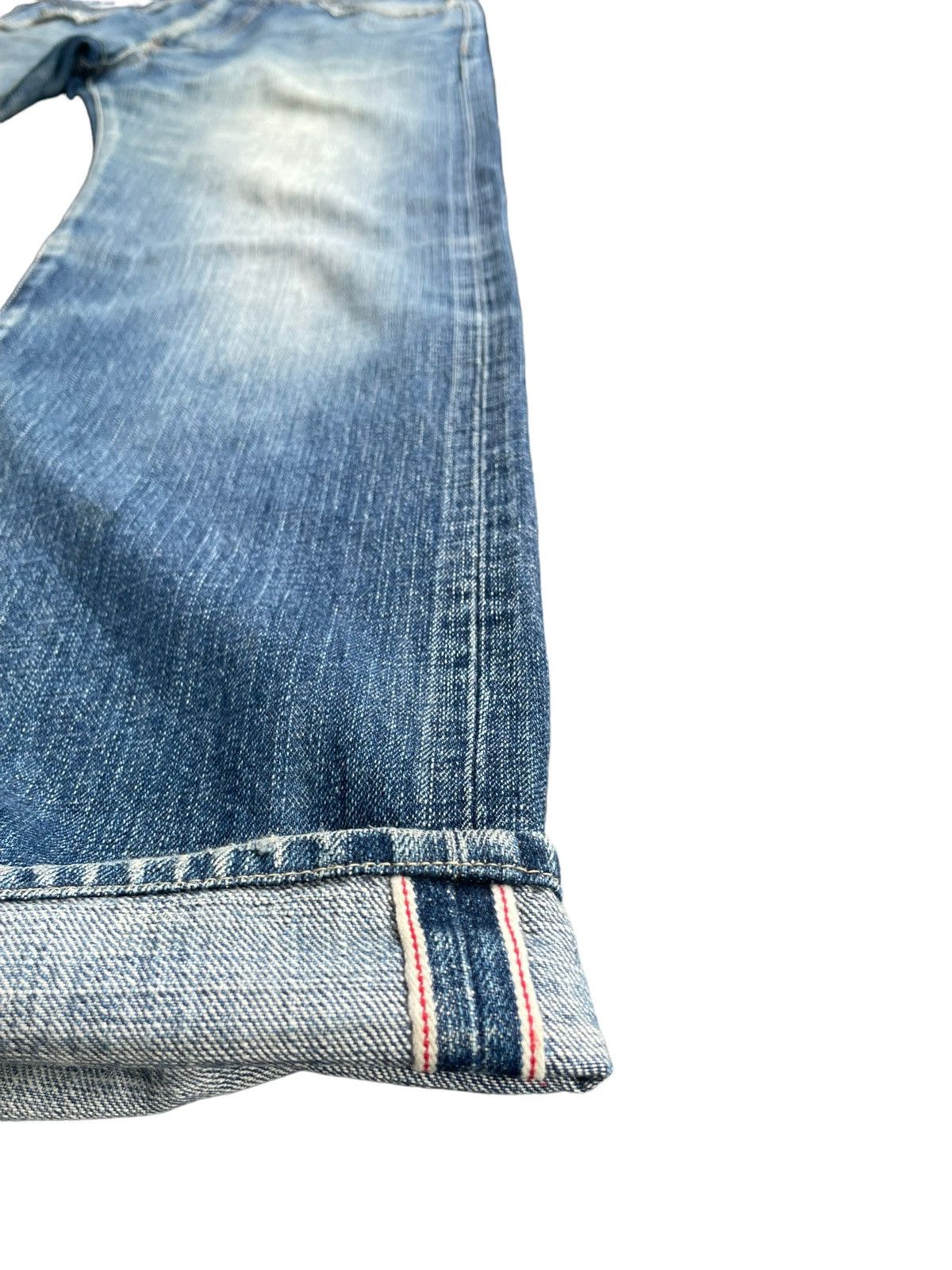 Global Work Global Work Selvedge Distresed & Rework Denim Size US 32 / EU 48 - 3 Thumbnail