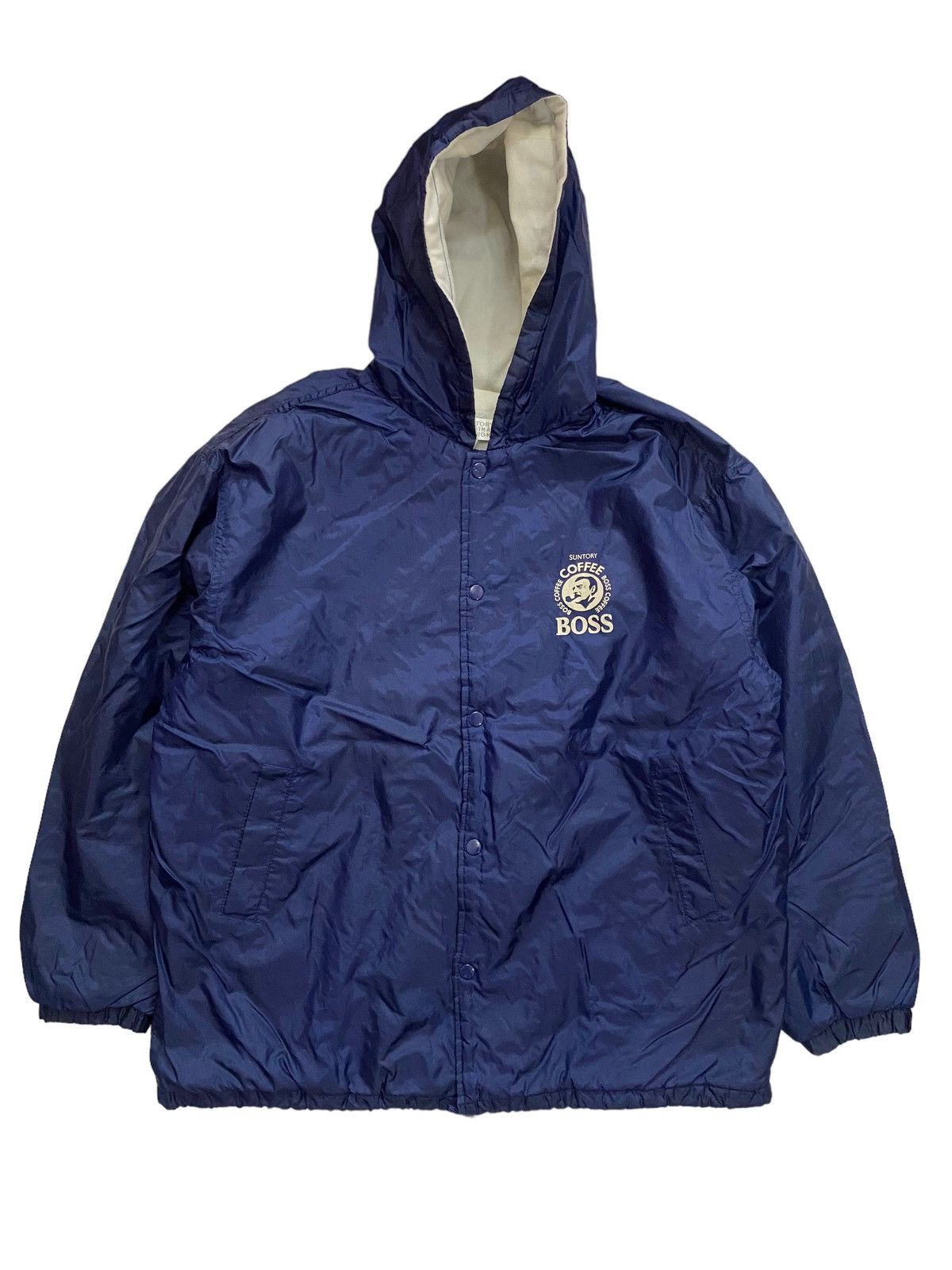 Vintage Vintage Suntory Coffee Coach Jacket With Hoodies Grailed