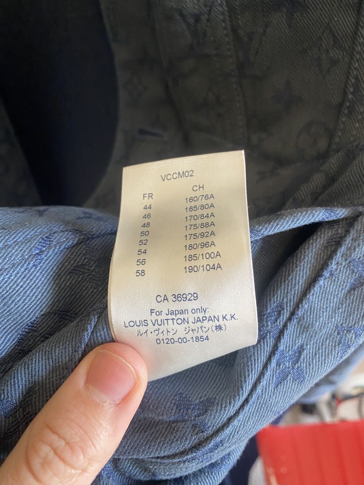 Louis Vuitton Louis Vuitton LV Virgil Monogram Denim Jacket Jeans Blue Size US L / EU 52-54 / 3 - 7 Thumbnail