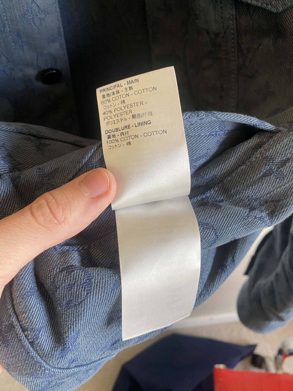 Louis Vuitton Louis Vuitton LV Virgil Monogram Denim Jacket Jeans Blue Size US L / EU 52-54 / 3 - 6 Thumbnail