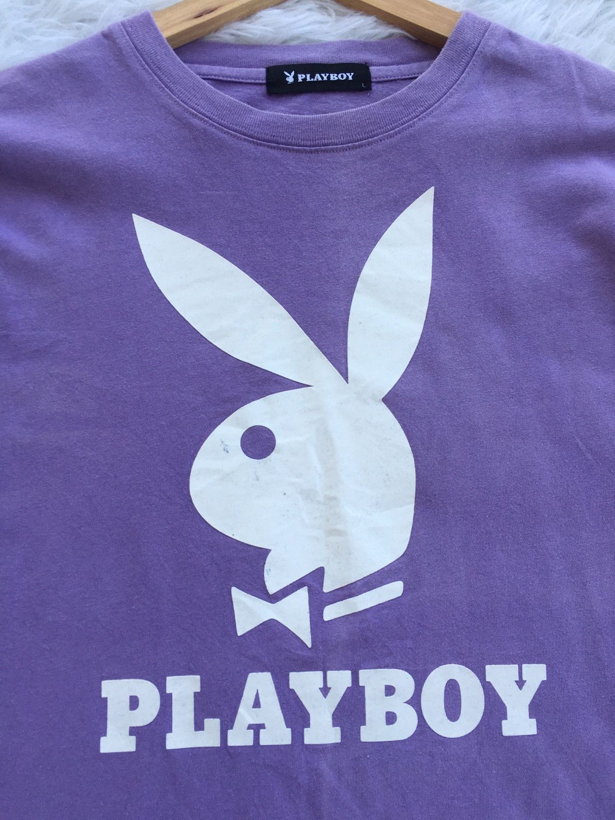 Playboy Rare Playboy Big Spellout Tshirt Size US L / EU 52-54 / 3 - 6 Thumbnail