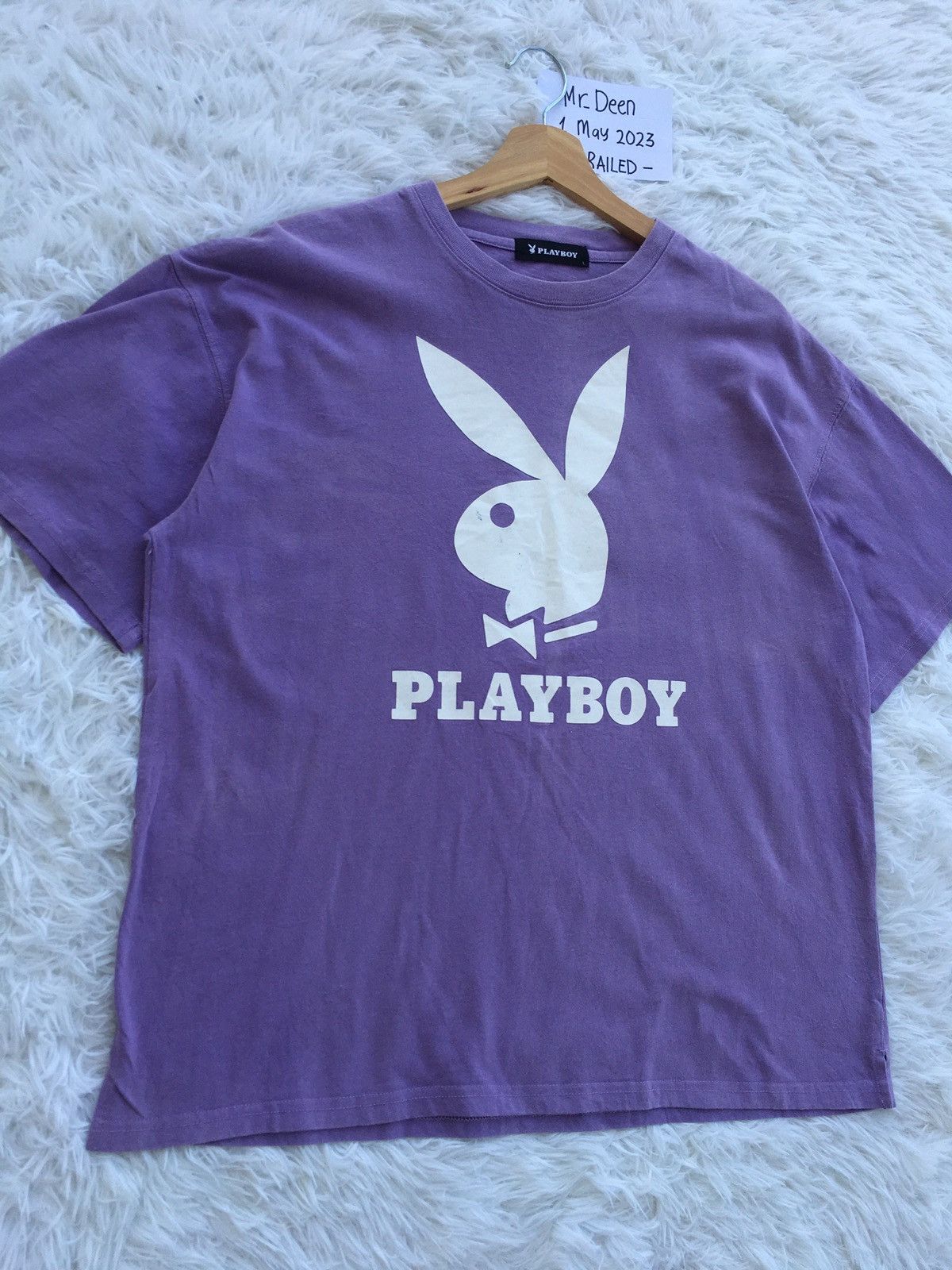 Playboy Rare Playboy Big Spellout Tshirt Size US L / EU 52-54 / 3 - 3 Thumbnail