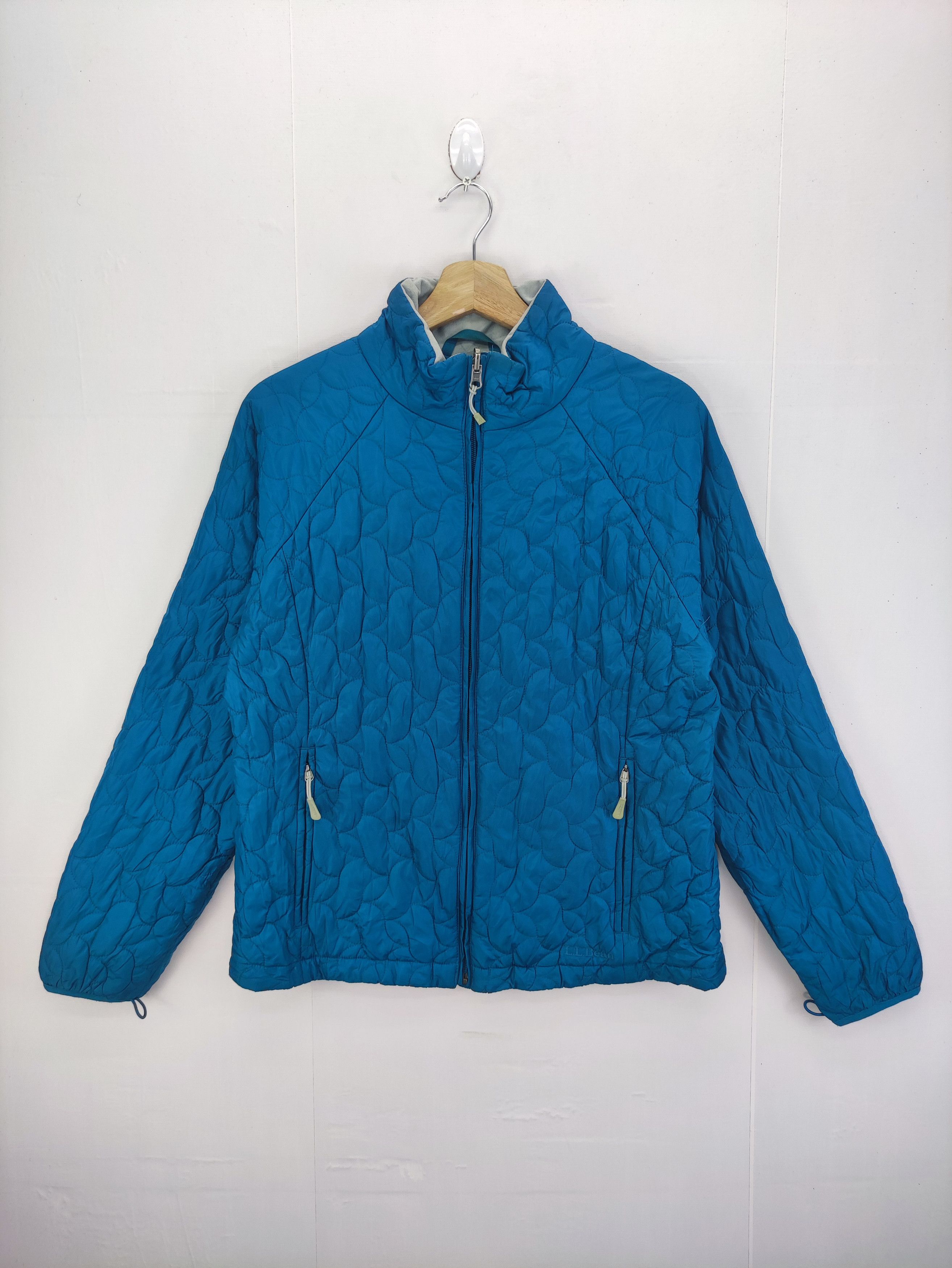 L.L. Bean Vintage L.L. Bean Quilted Sweater Jacket Zipper Size S / US 4 / IT 40 - 1 Thumbnail