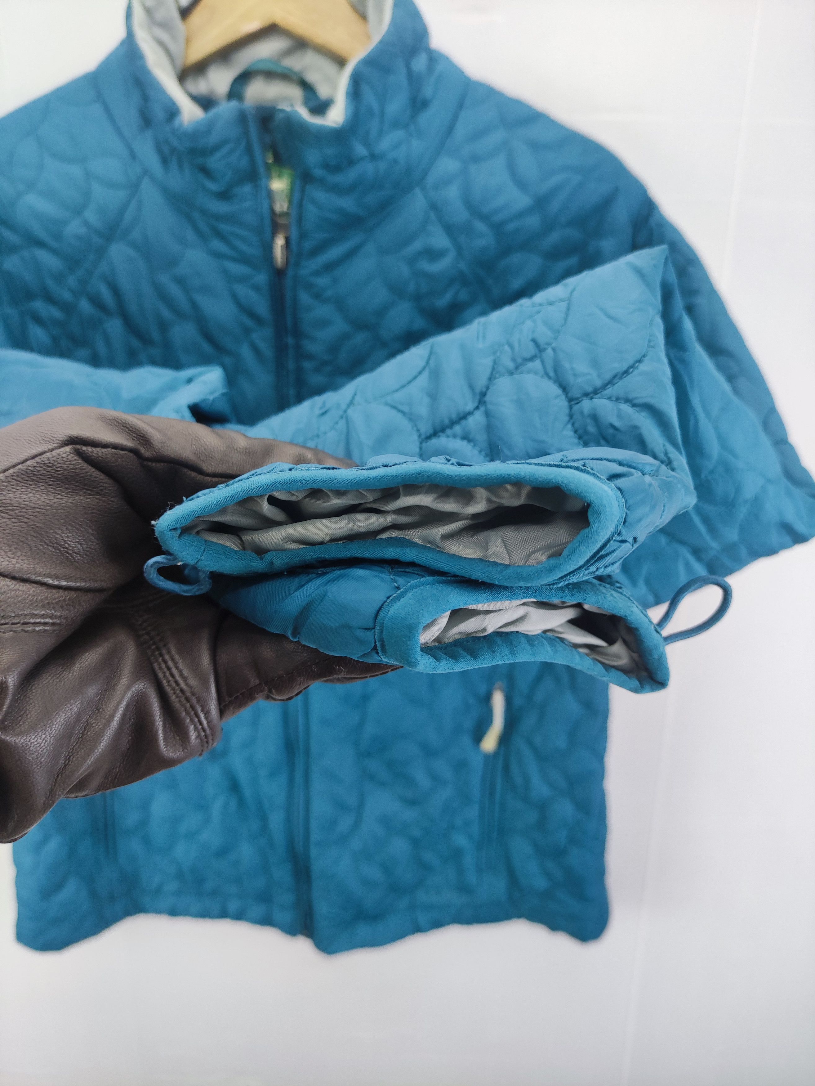 L.L. Bean Vintage L.L. Bean Quilted Sweater Jacket Zipper Size S / US 4 / IT 40 - 3 Thumbnail