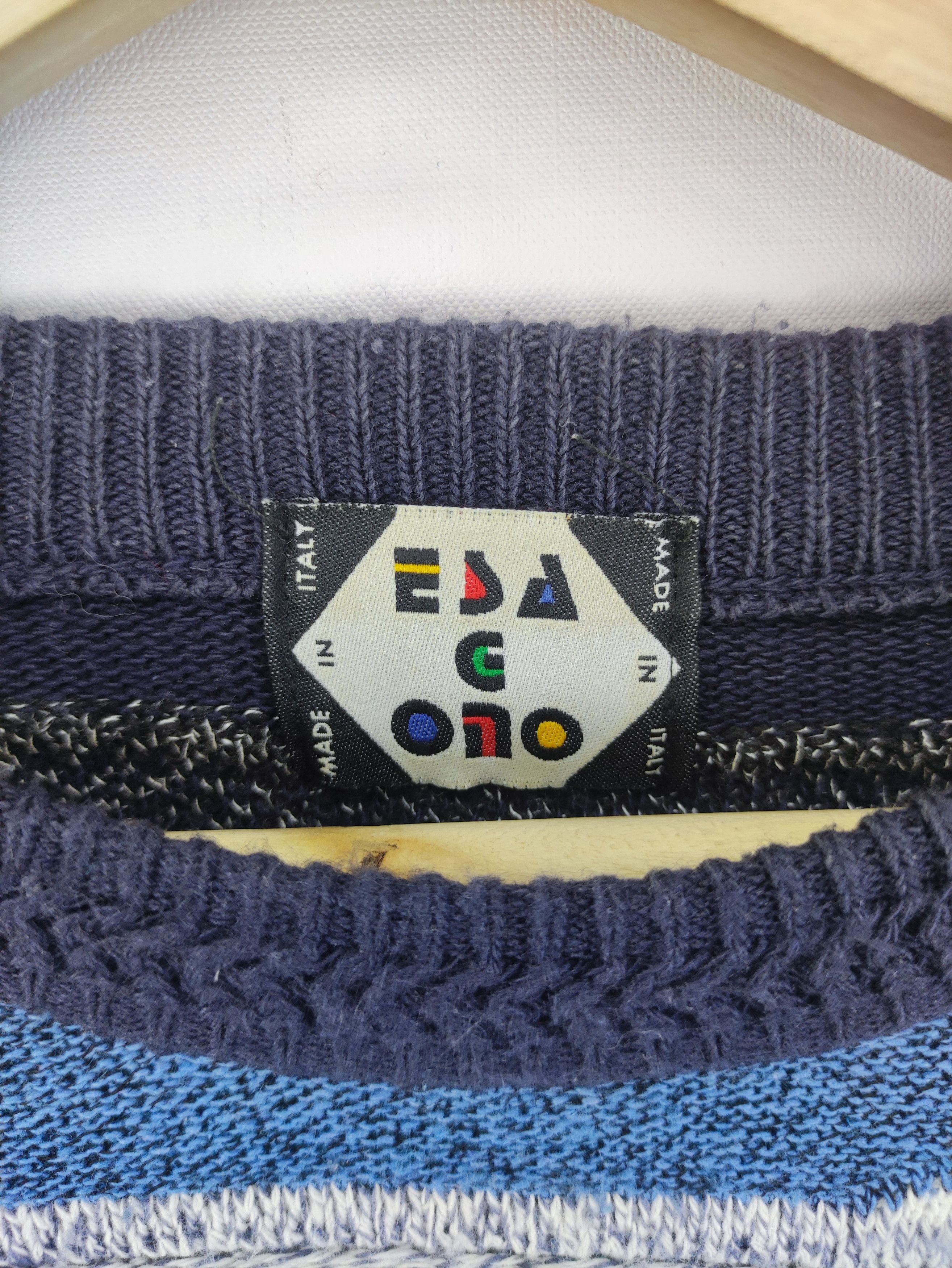 Aran Isles Knitwear Vintage Coloured Cable Knit Sweater Esa G Olo Size US M / EU 48-50 / 2 - 3 Thumbnail