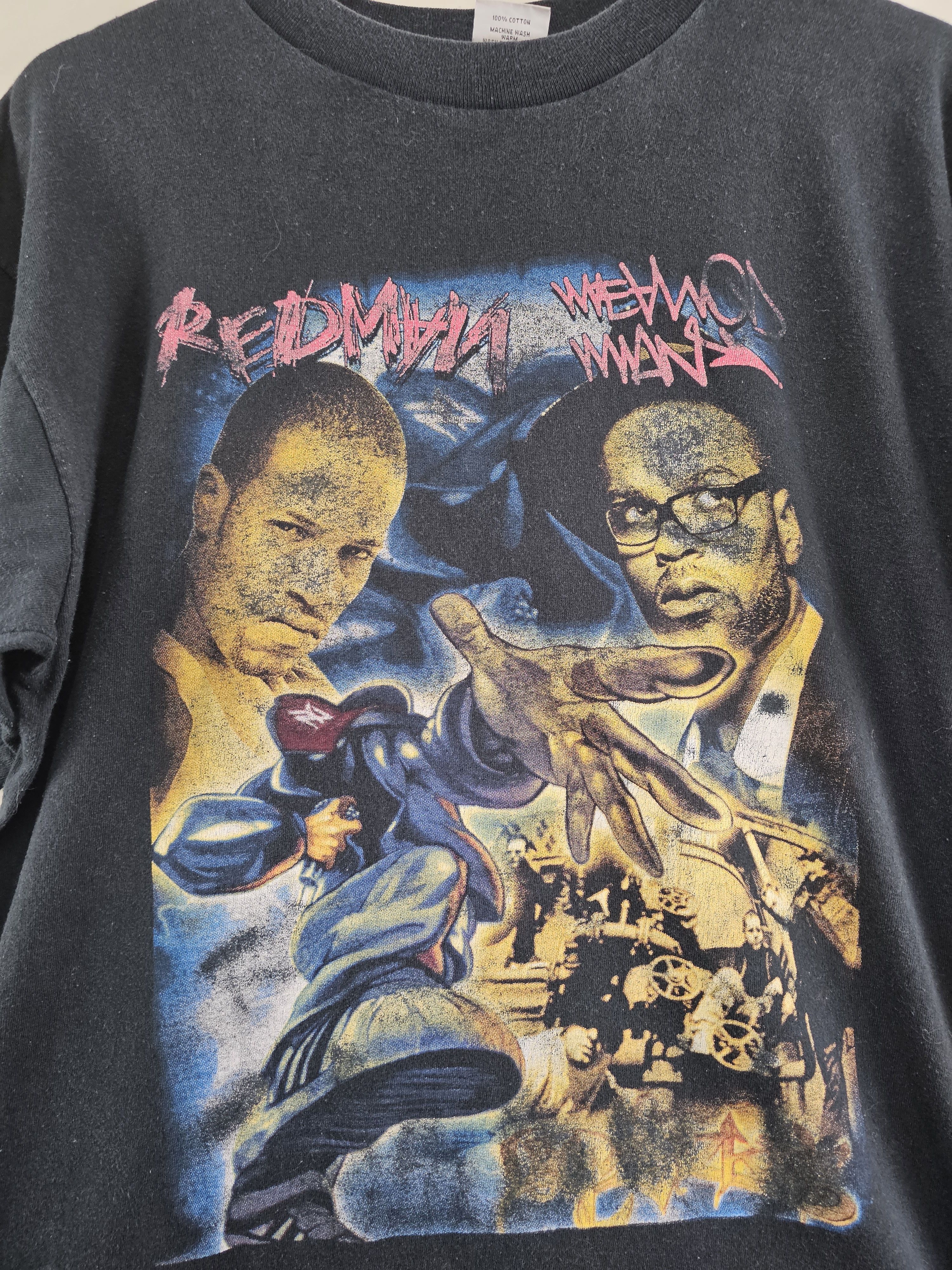 Band Tees × Rap Tees × Vintage 1999 Redman Method Man Family values tour Limp Bizkit 90s Size US L / EU 52-54 / 3 - 3 Thumbnail