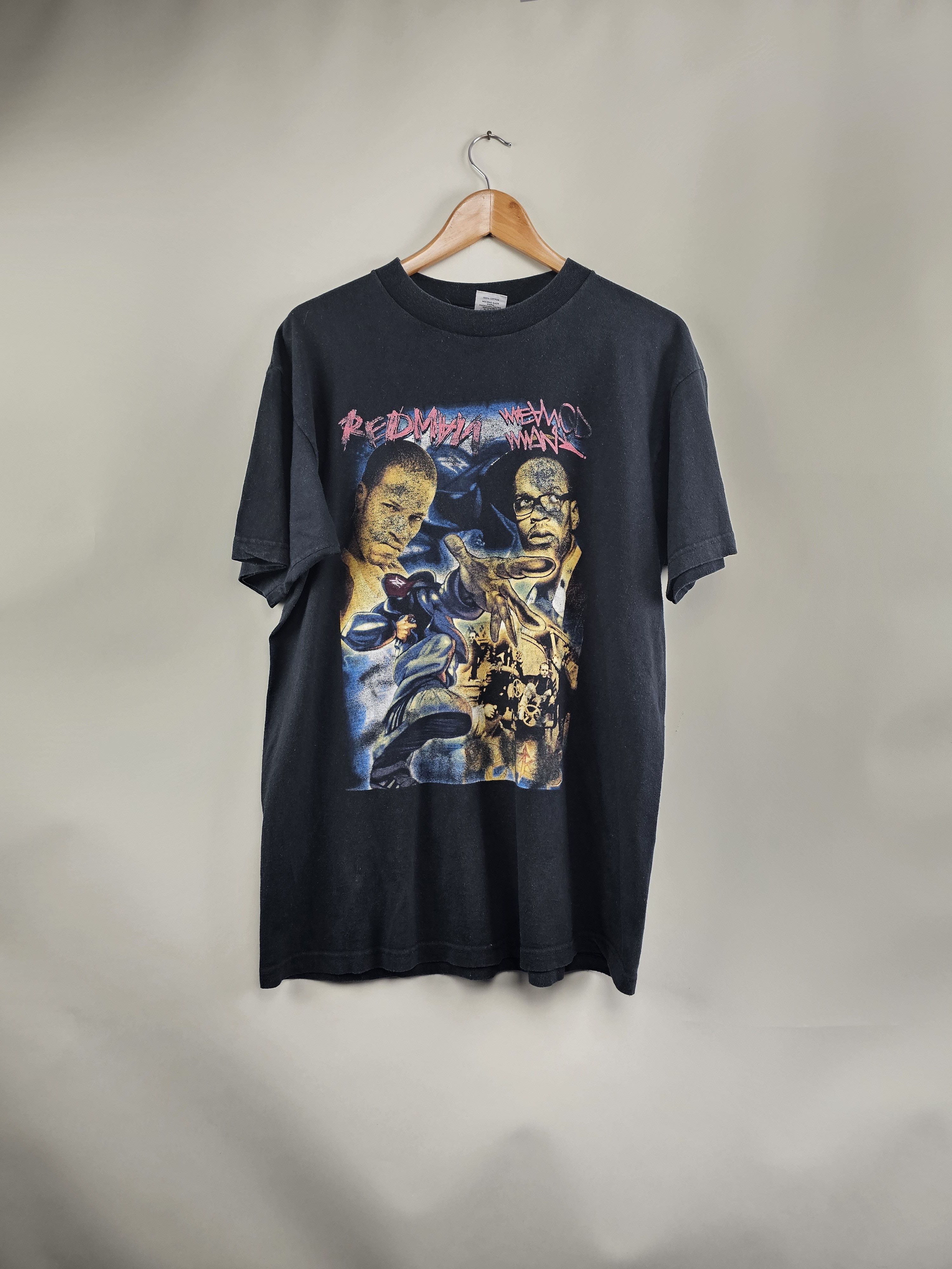 Band Tees × Rap Tees × Vintage 1999 Redman Method Man Family values tour Limp Bizkit 90s Size US L / EU 52-54 / 3 - 8 Thumbnail