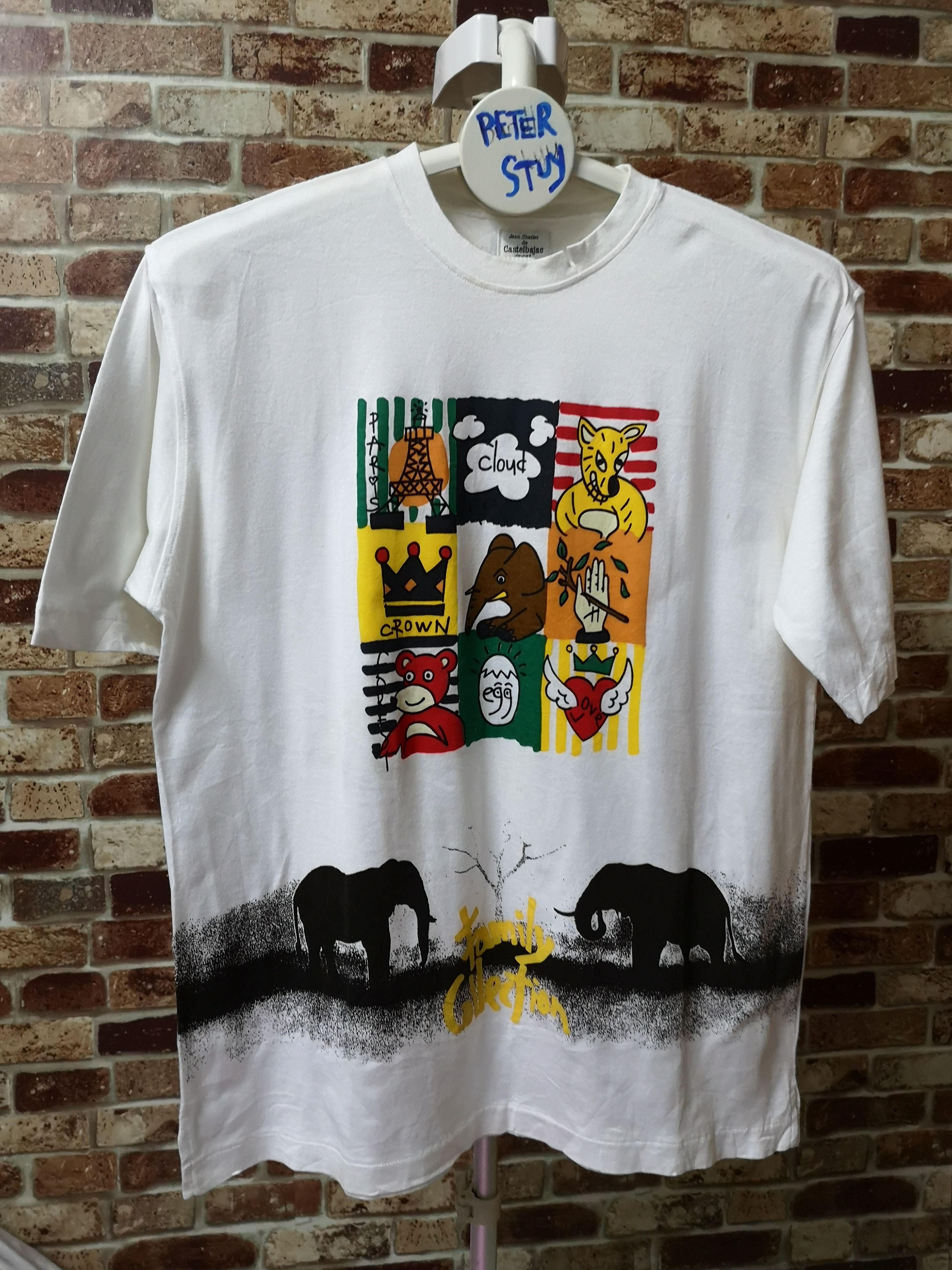 Designer × Jean Charles De Castelbajac Nice Design Tee Size US XL / EU 56 / 4 - 1 Thumbnail