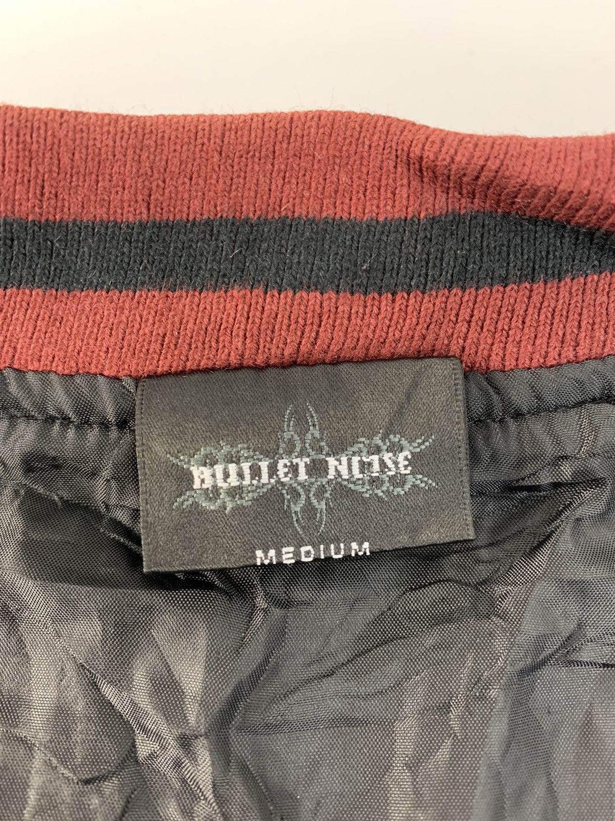 Japanese Brand Bullet Noise Sukajan Souvenir Jacket Embroidery Phoenix Size US M / EU 48-50 / 2 - 7 Thumbnail