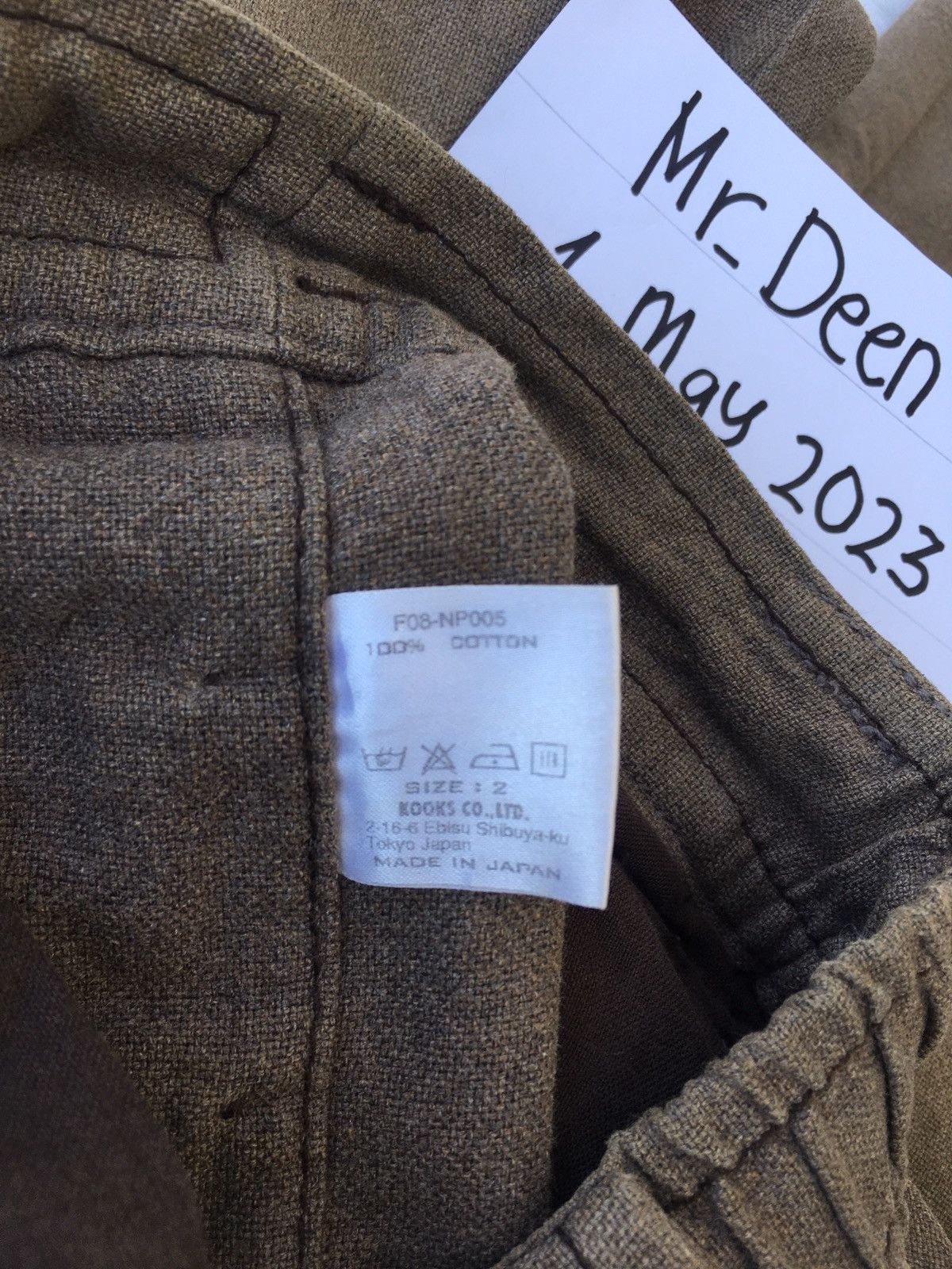 Number (N)ine Rare Vintage Number Nine Cargo Pant Size US 28 / EU 44 - 13 Thumbnail