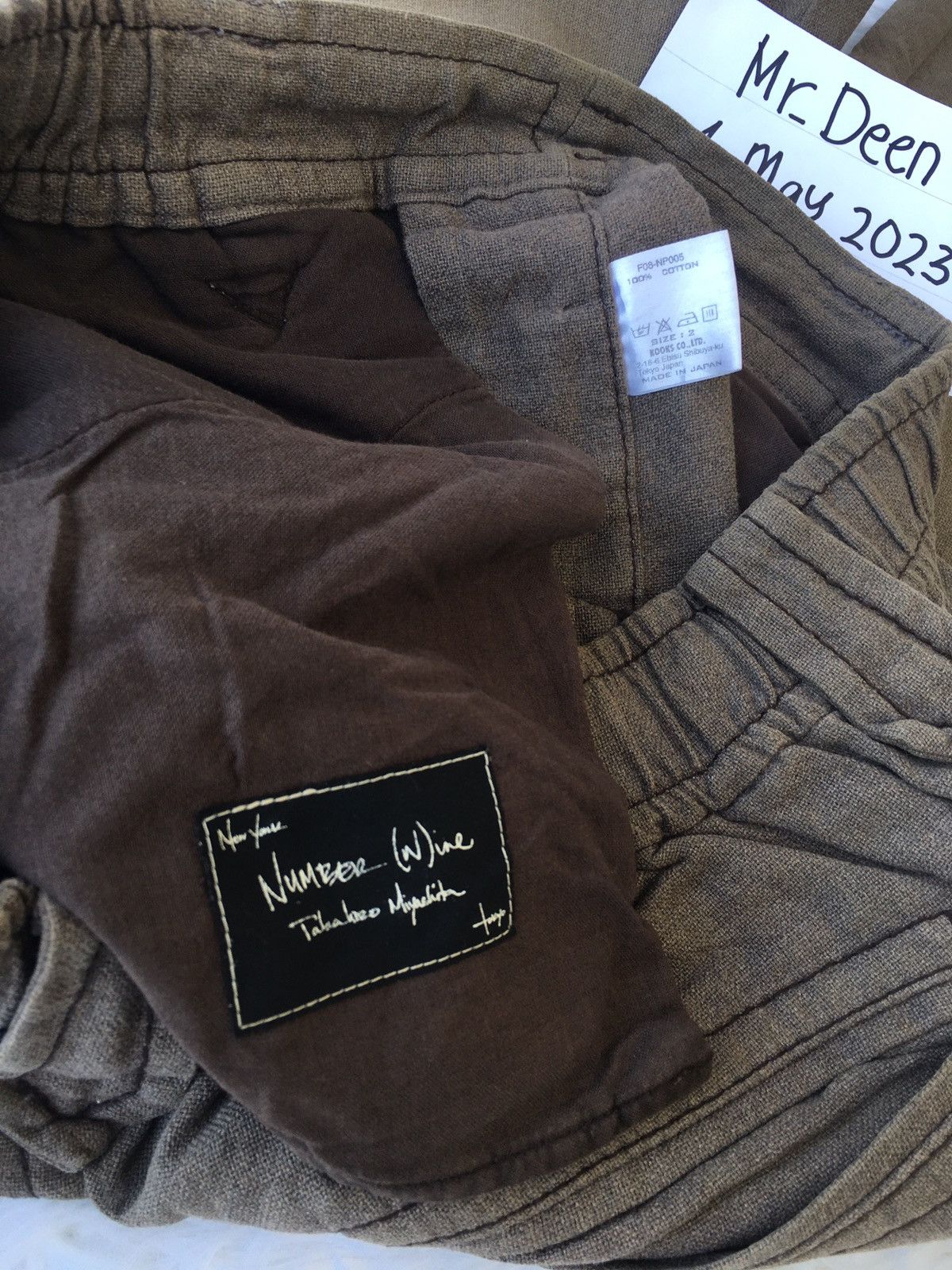 Number (N)ine Rare Vintage Number Nine Cargo Pant Size US 28 / EU 44 - 11 Thumbnail