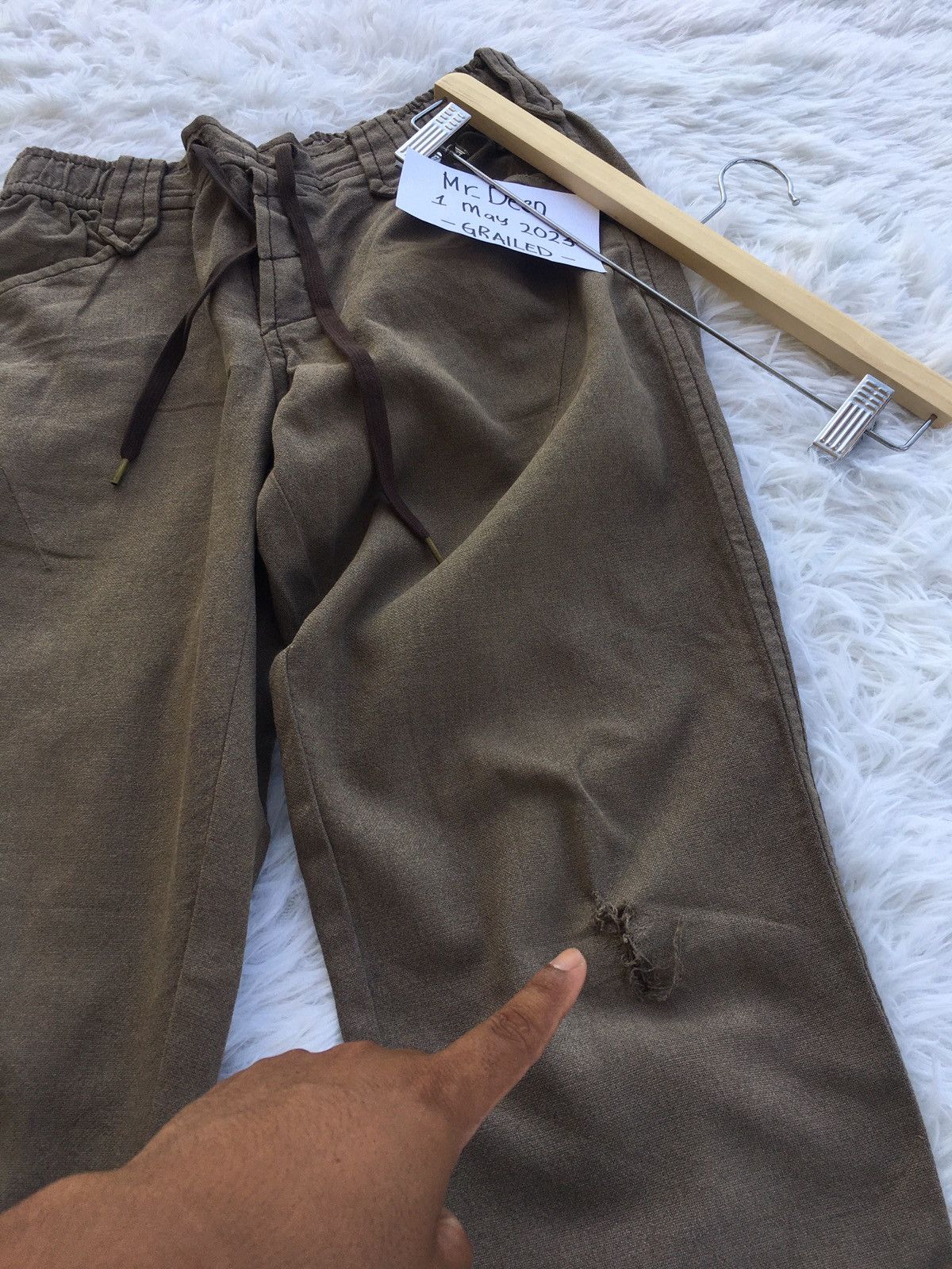 Number (N)ine Rare Vintage Number Nine Cargo Pant Size US 28 / EU 44 - 15 Thumbnail