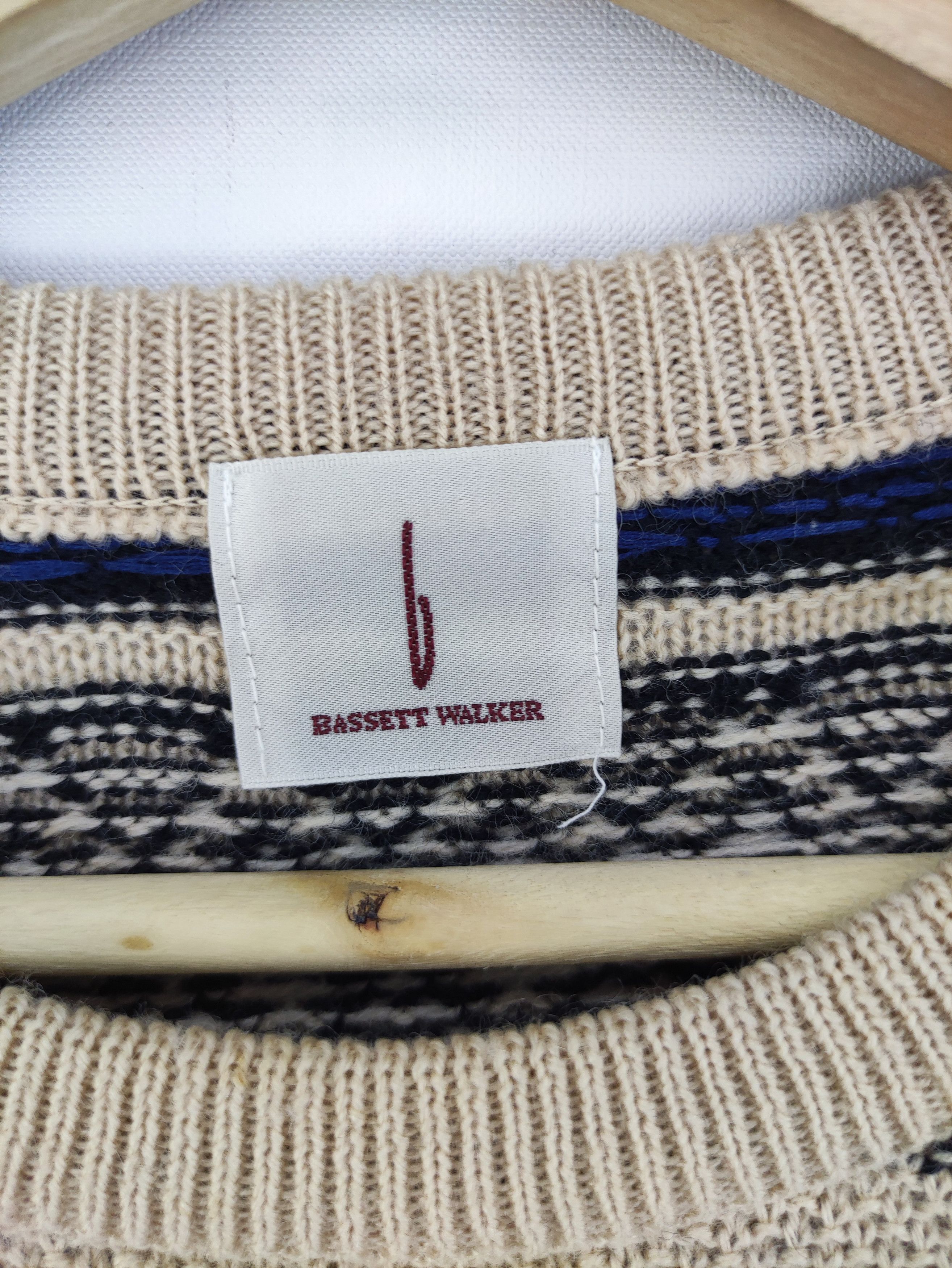 Aran Isles Knitwear Vintage Bassett Walker Coogi Style Knit Sweater Size US M / EU 48-50 / 2 - 4 Thumbnail