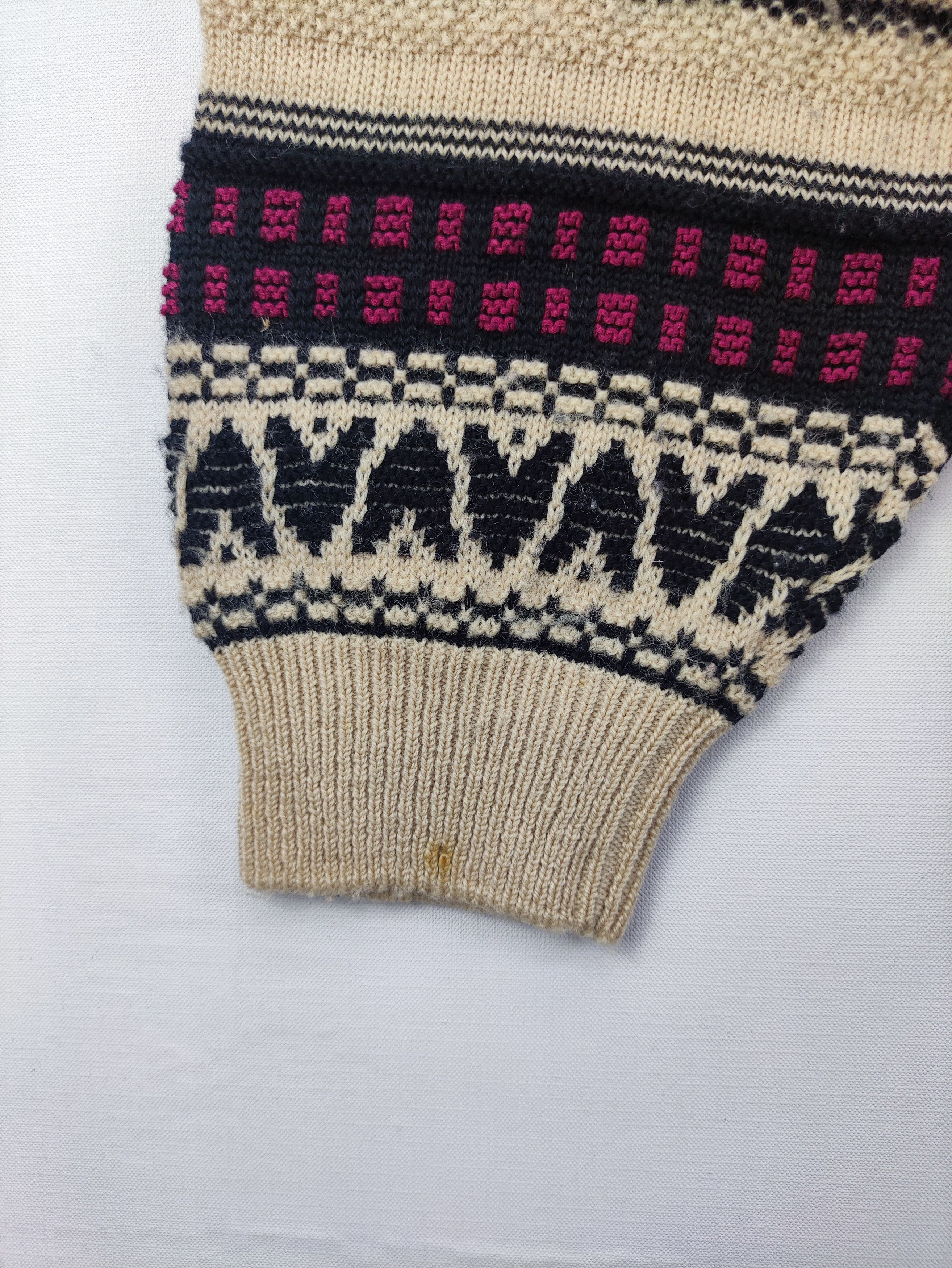 Aran Isles Knitwear Vintage Bassett Walker Coogi Style Knit Sweater Size US M / EU 48-50 / 2 - 11 Thumbnail