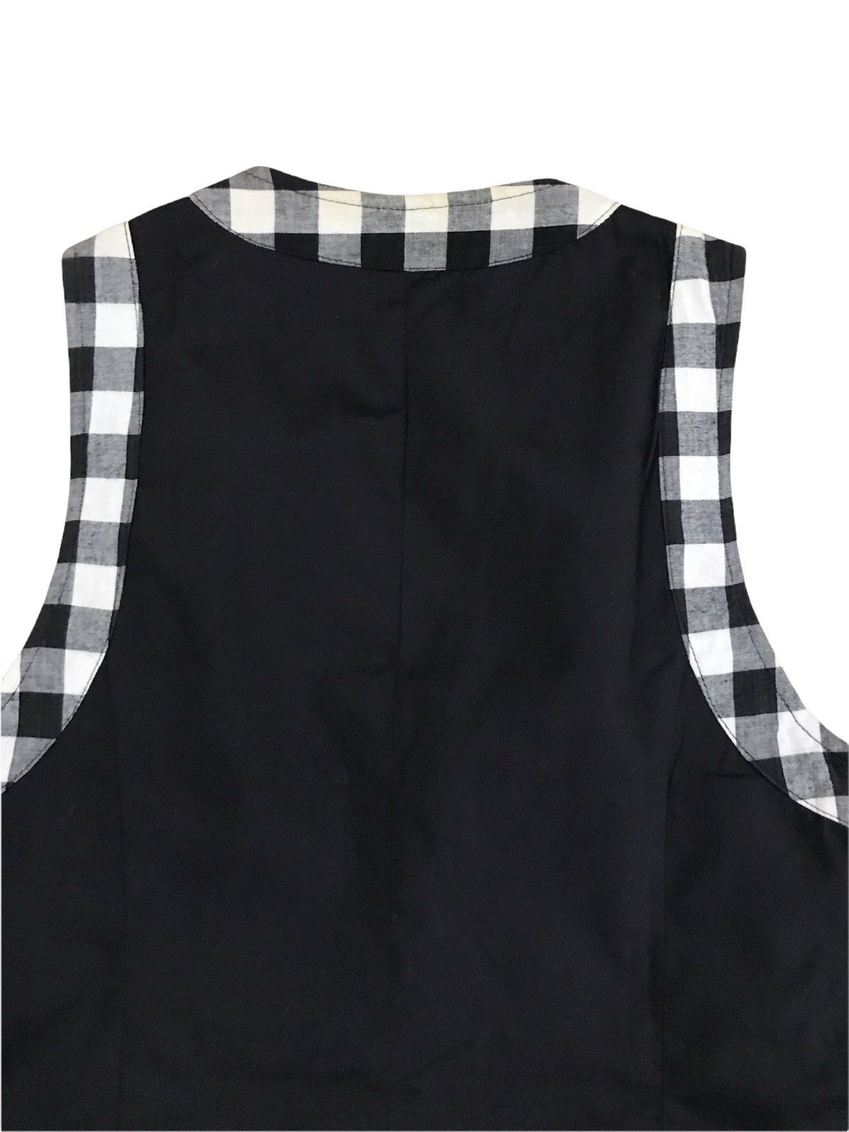 Number (N)ine Vintage Number (N)ine Takahiro Miyashita Checkered Vest Size US S / EU 44-46 / 1 - 4 Thumbnail
