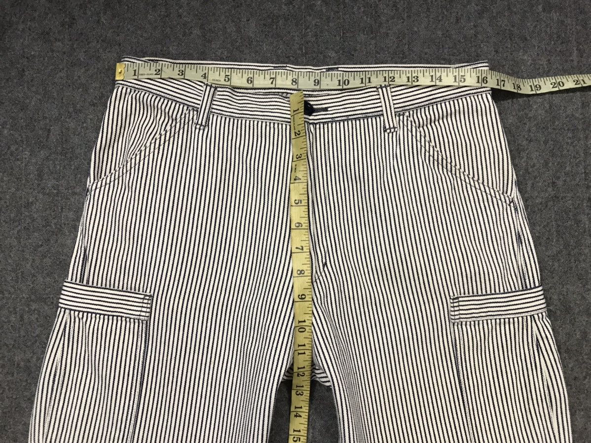 Japanese Brand × Vintage Vintage japanese Brand Design Striped Pocket Style Size US 33 - 12 Thumbnail