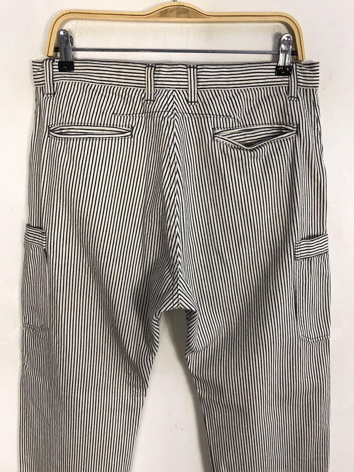 Japanese Brand × Vintage Vintage japanese Brand Design Striped Pocket Style Size US 33 - 9 Thumbnail