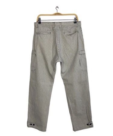 Japanese Brand × Vintage Vintage japanese Brand Design Striped Pocket Style Size US 33 - 2 Thumbnail