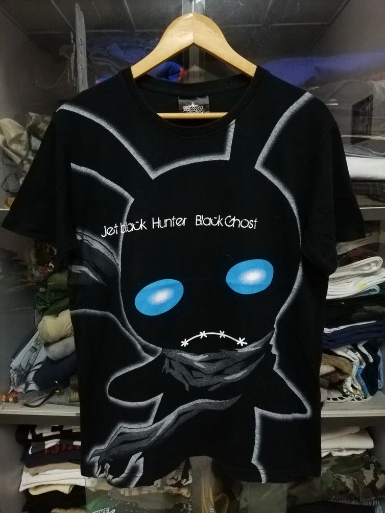 image of 14Th Addiction x Anima Japanese Magical Girl Lyrical Nanoha Anime Shirt in Black (Size Medium)