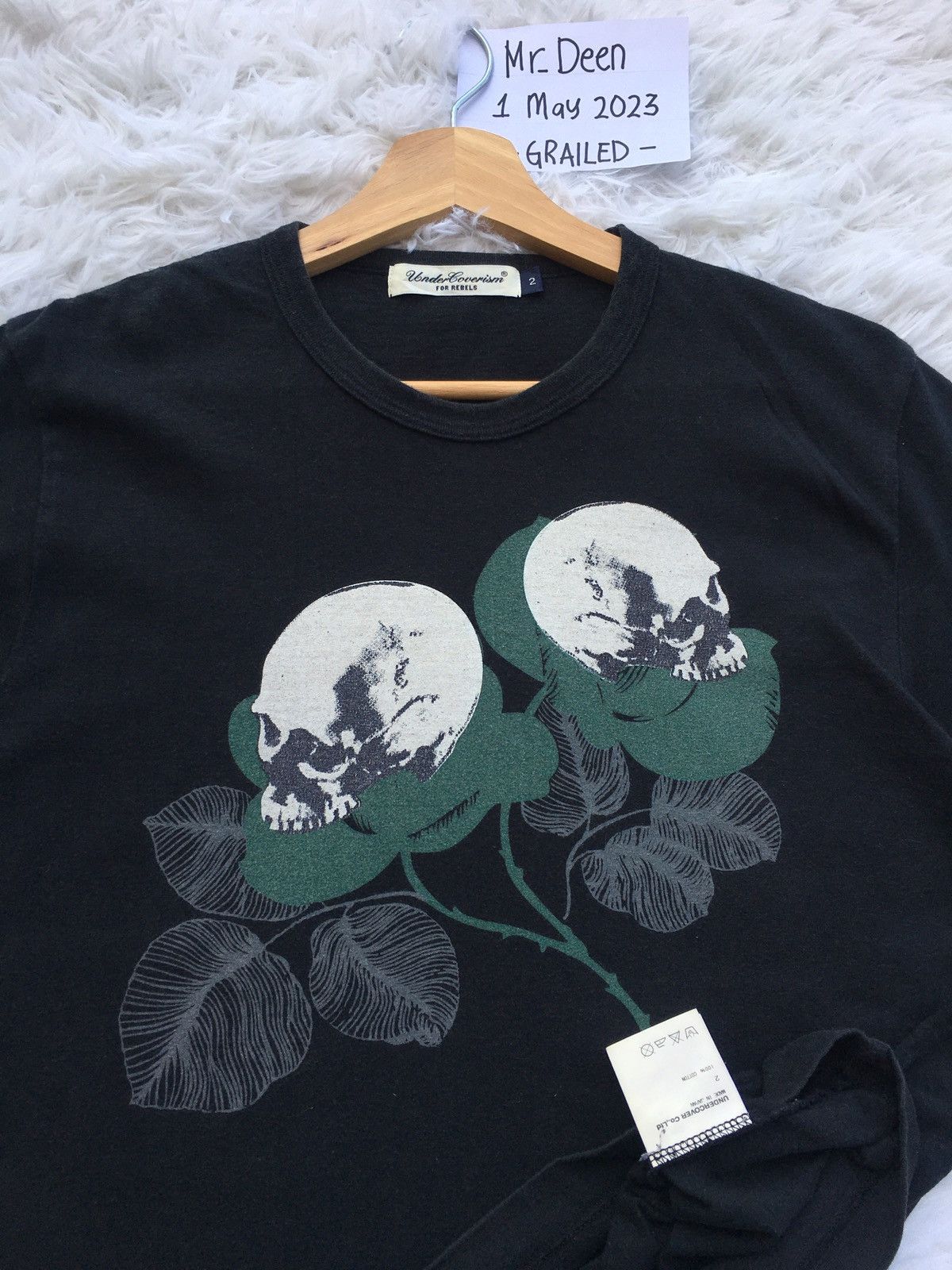 Undercover Rarest Undercover Skulls in Flowers Tshirt Size US M / EU 48-50 / 2 - 9 Thumbnail