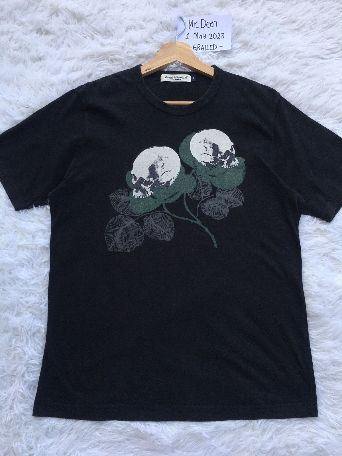 Undercover Rarest Undercover Skulls in Flowers Tshirt Size US M / EU 48-50 / 2 - 4 Thumbnail
