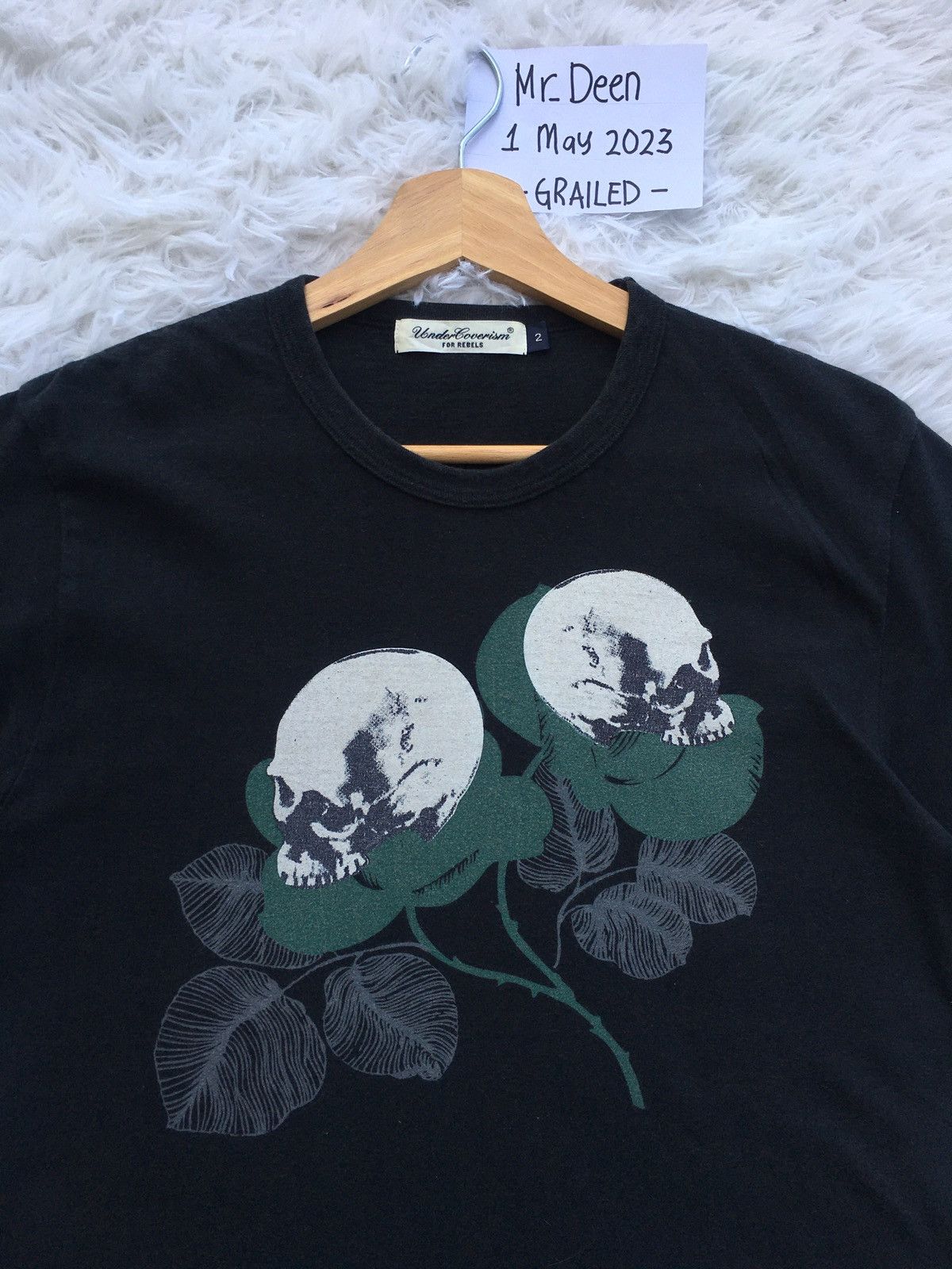 Undercover Rarest Undercover Skulls in Flowers Tshirt Size US M / EU 48-50 / 2 - 6 Thumbnail