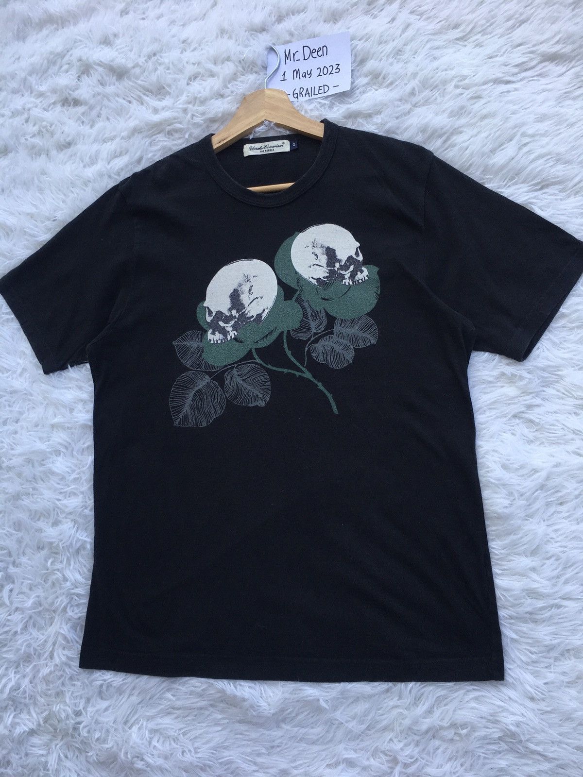 Undercover Rarest Undercover Skulls in Flowers Tshirt Size US M / EU 48-50 / 2 - 3 Thumbnail