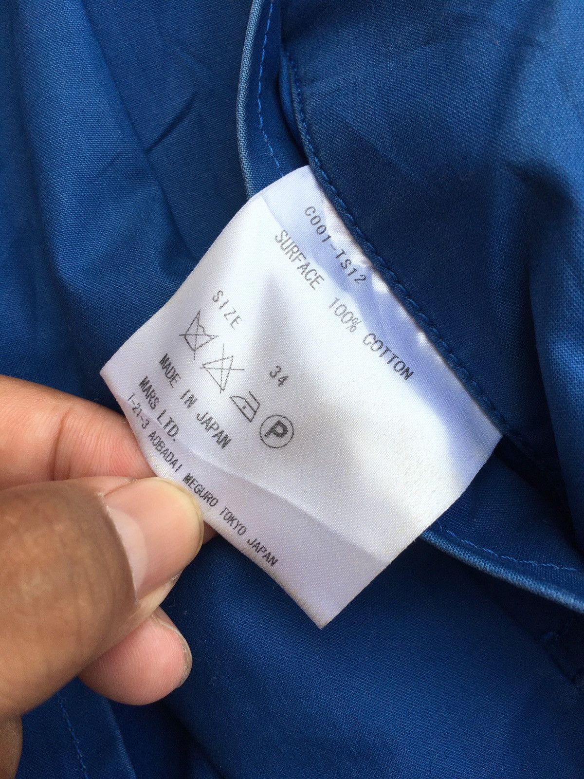 JOHN LAWRENCE SULLIVAN blue overcoat Size US S / EU 44-46 / 1 - 7 Thumbnail