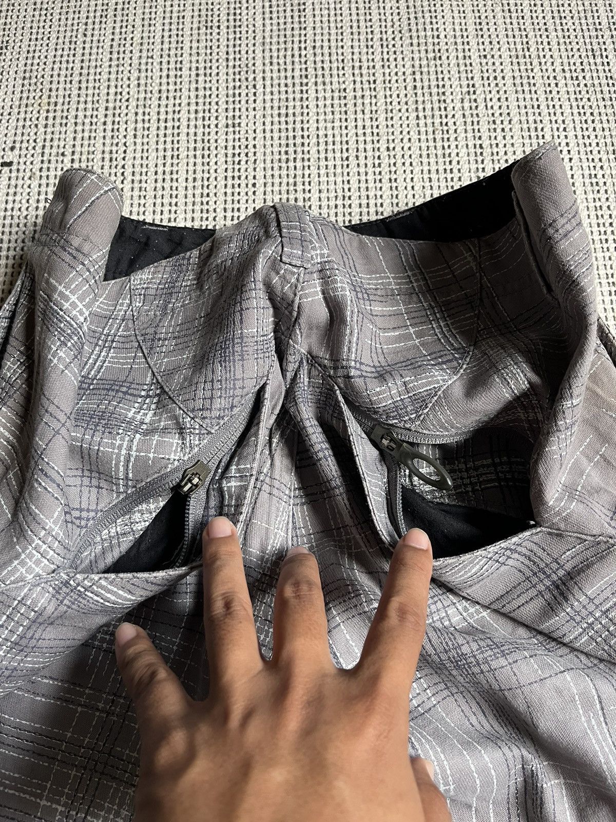 Oakley × Vintage Oakley pants all over script print trompe L’oeil lookalike Size US 30 / EU 46 - 13 Thumbnail