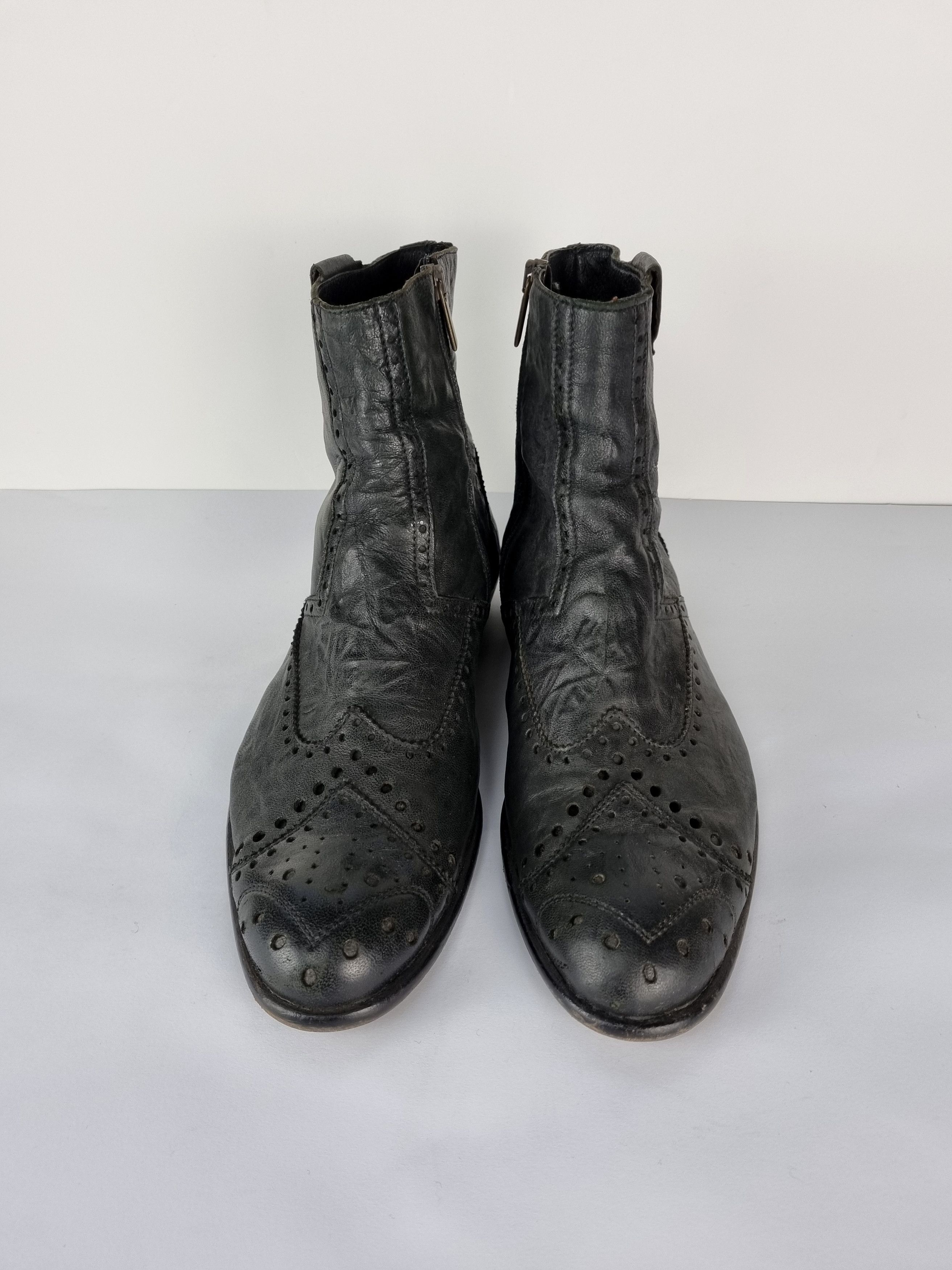 Vintage Vintage Leather Boots made in Italy Size US 8 / EU 41 - 4 Thumbnail