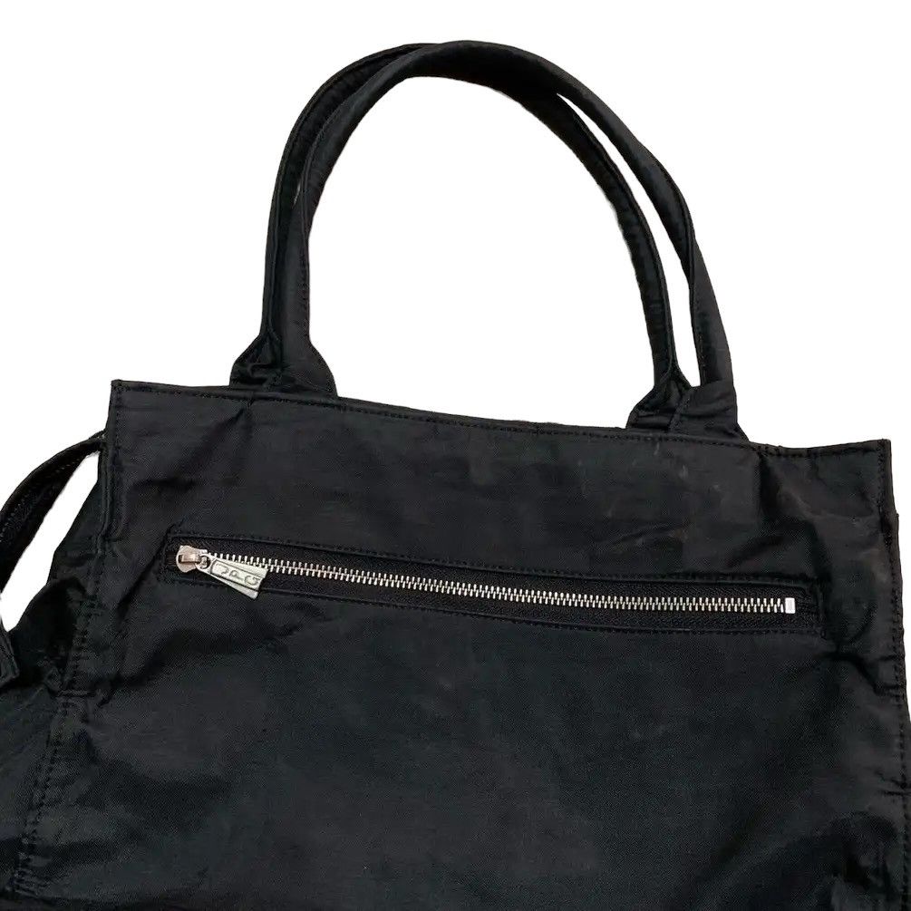 Jean Paul Gaultier Jean Paul Gaultier Velvet Silk Chaotic ™️ Logo Devore Bag Size ONE SIZE - 5 Thumbnail