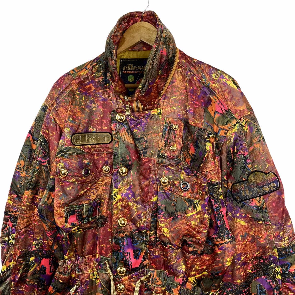 Ellesse × Vintage Vintage ELLESSE Ski Small Logo Sportswear Goldwin Ski Jacket Size US L / EU 52-54 / 3 - 6 Thumbnail
