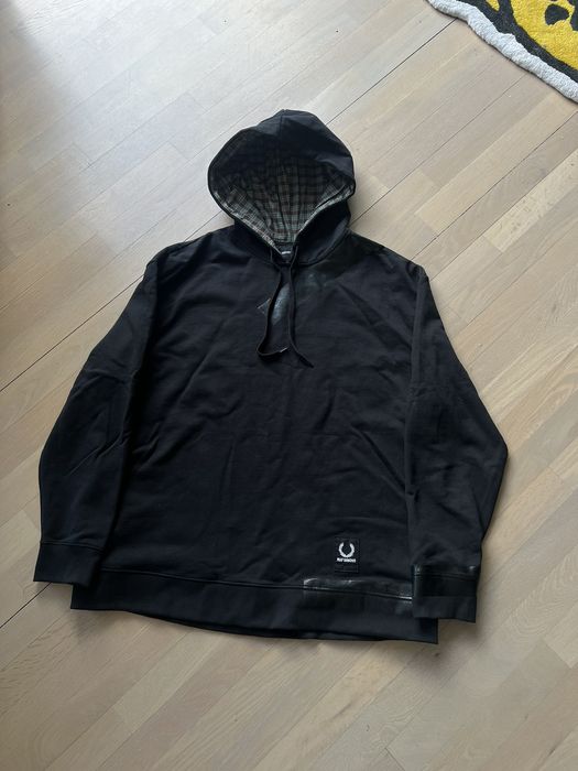 Raf simons fred perry cheap tape hoodie