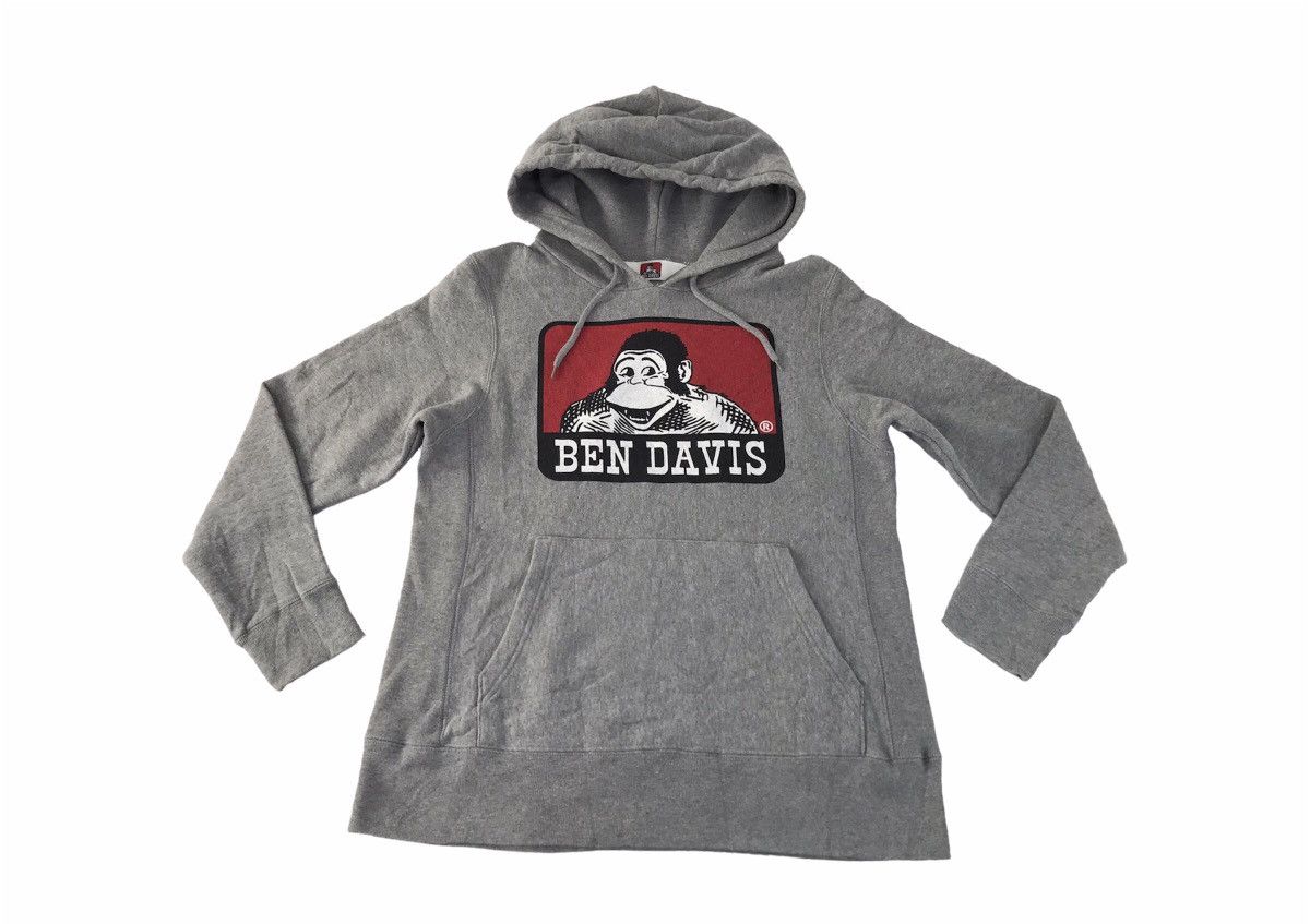 Ben Davis Ben Davis Pull Over Unisex Hoodies Spell Out Logo Size US S / EU 44-46 / 1 - 1 Thumbnail