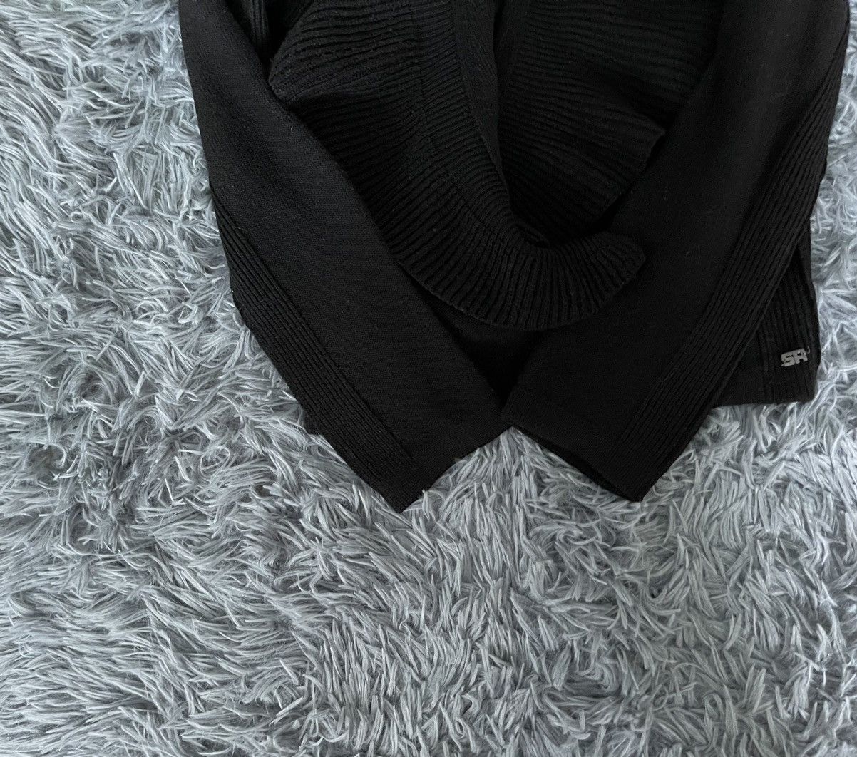 Sonia Rykiel × Vintage Sonia Rykiel 00s vintage avant garde wool cardigan sweater Size XS / US 0-2 / IT 36-38 - 5 Thumbnail