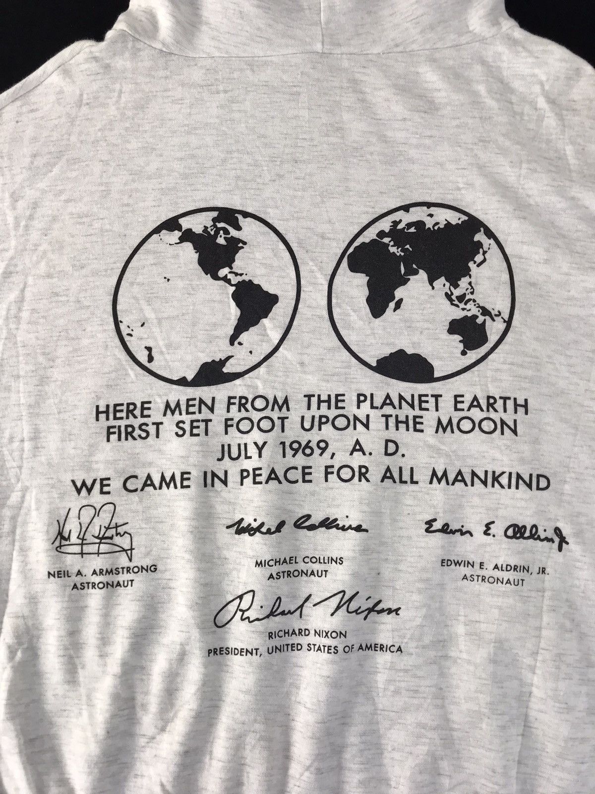 Arts & Science Moon Expeditions 1969 Astronaut Name List Richard Nixon NASA Size US XL / EU 56 / 4 - 2 Thumbnail