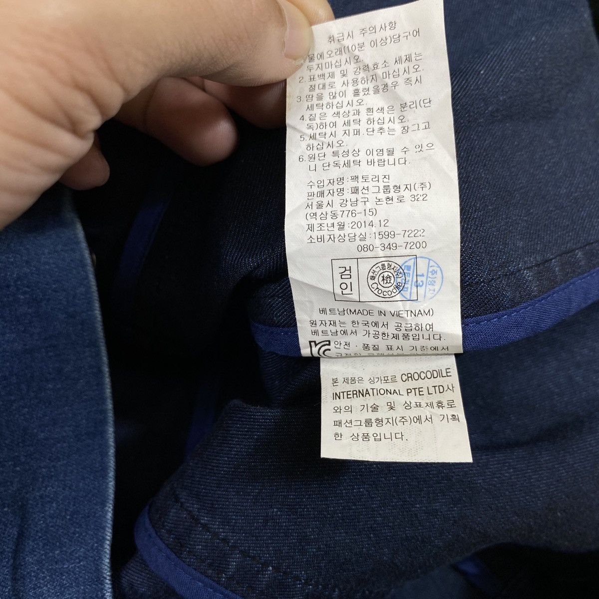 Vintage Vintage CROCODILE Denim Casualwear Zipper Sweater Jacket Size XS / US 0-2 / IT 36-38 - 8 Thumbnail