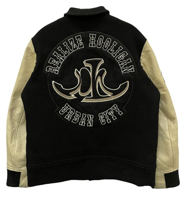 Japanese Brand Realize Hooligan Urban City Leather Wool Varsity