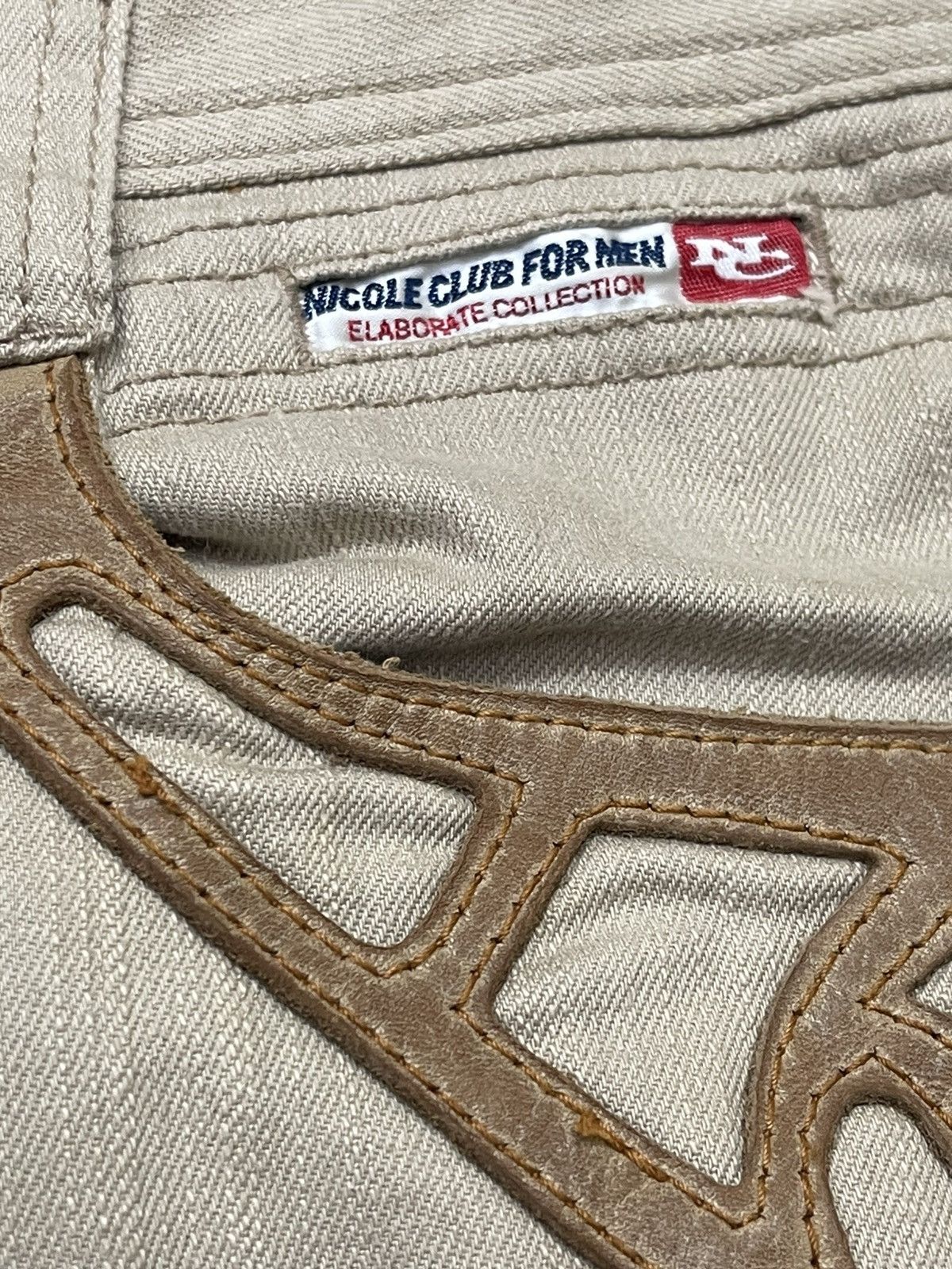 Nicole Club Nicole Cotton Flare Pants Size US 32 / EU 48 - 10 Thumbnail