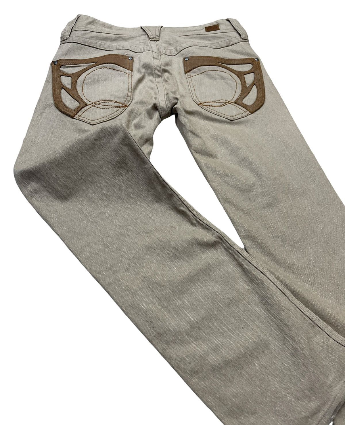 Nicole Club Nicole Cotton Flare Pants Size US 32 / EU 48 - 6 Thumbnail