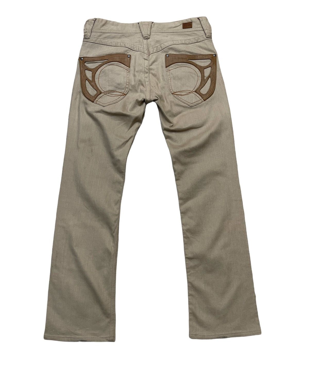 Nicole Club Nicole Cotton Flare Pants Size US 32 / EU 48 - 4 Thumbnail