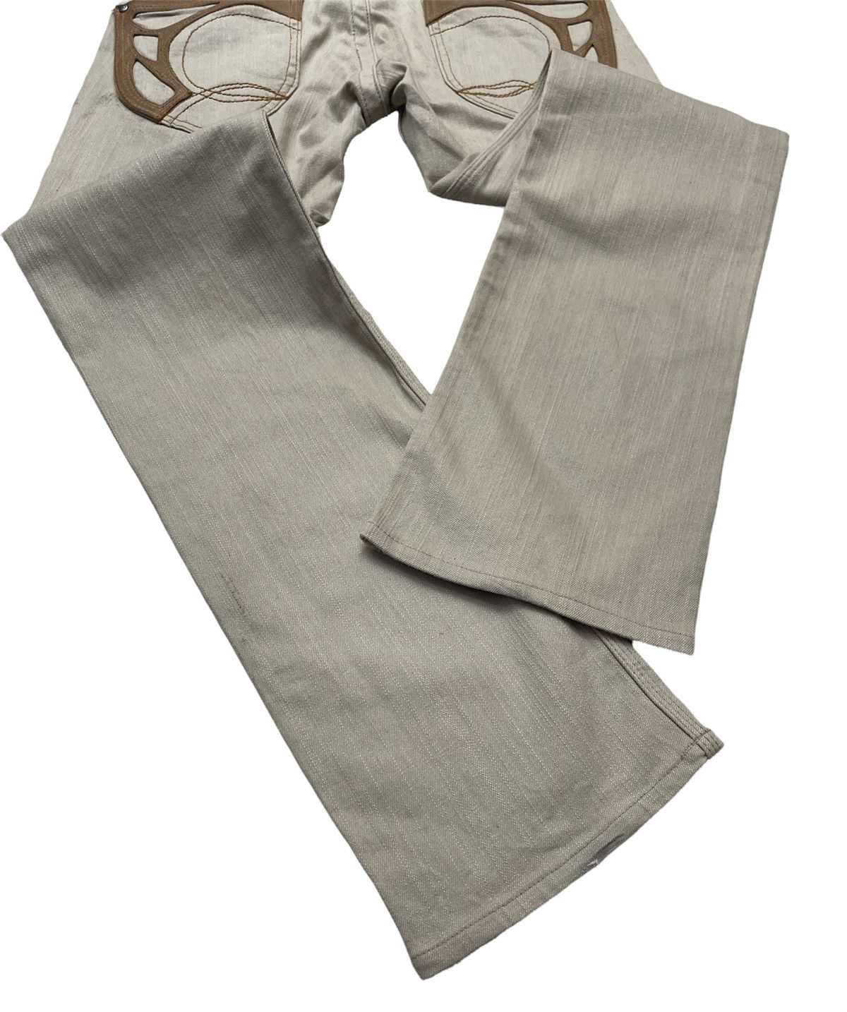 Nicole Club Nicole Cotton Flare Pants Size US 32 / EU 48 - 7 Thumbnail
