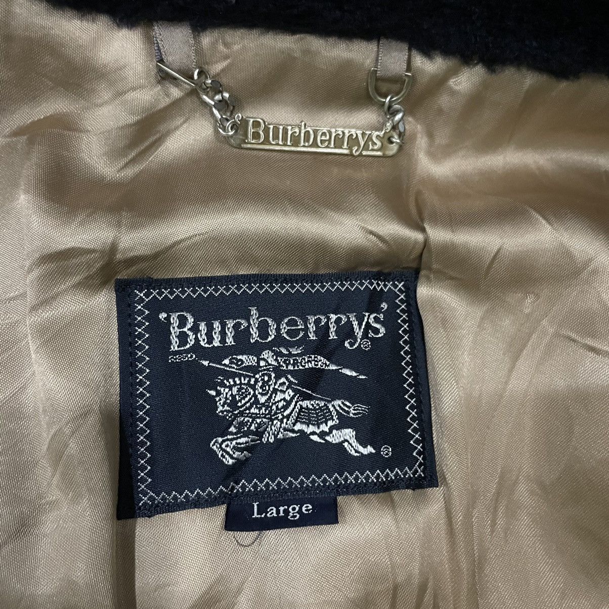 Burberry Vintage Burberry Wool Sherpa Overcoat Jacket Size US L / EU 52-54 / 3 - 19 Thumbnail
