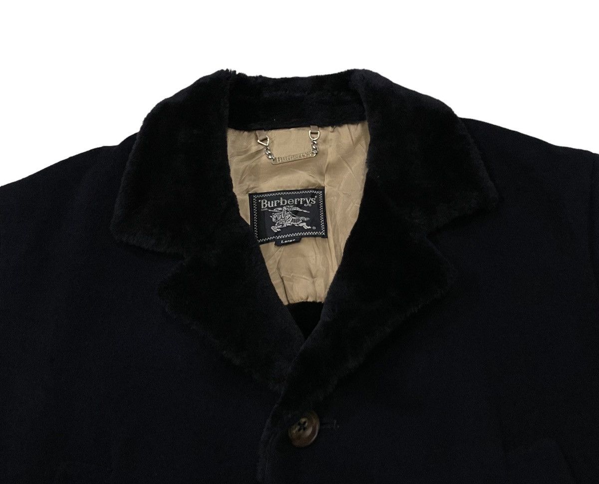 Burberry Vintage Burberry Wool Sherpa Overcoat Jacket Size US L / EU 52-54 / 3 - 12 Thumbnail