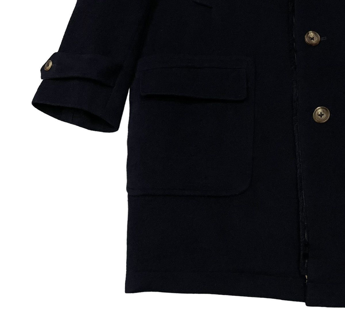 Burberry Vintage Burberry Wool Sherpa Overcoat Jacket Size US L / EU 52-54 / 3 - 5 Thumbnail
