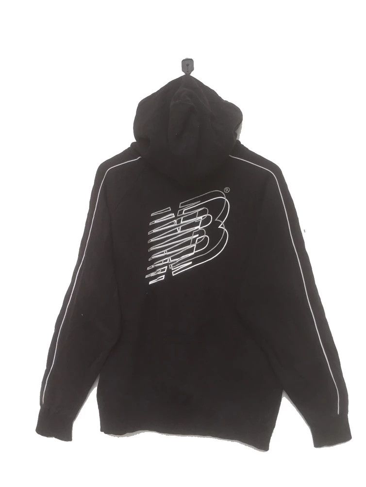 New Balance × Vintage VINTAGE NEW BALANCE SPELLOUT BIG LOGO HOODIE Size US M / EU 48-50 / 2 - 1 Thumbnail