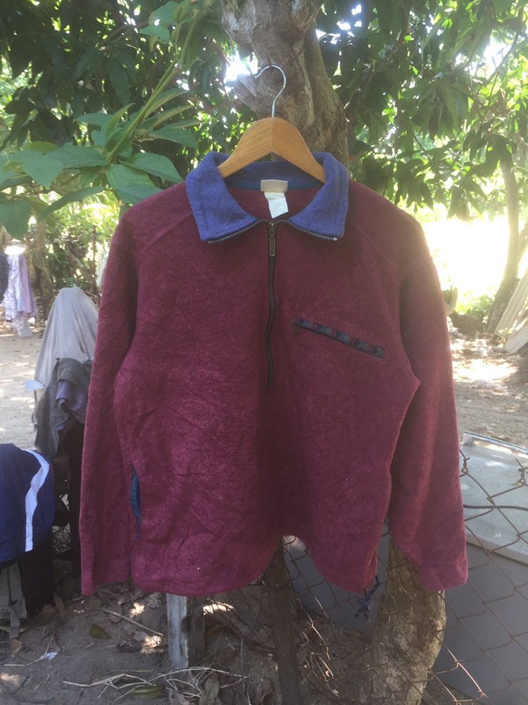 L.L. Bean × Vintage Vintage L.L BEAN Half zipper fleece made in usa Size US S / EU 44-46 / 1 - 1 Thumbnail