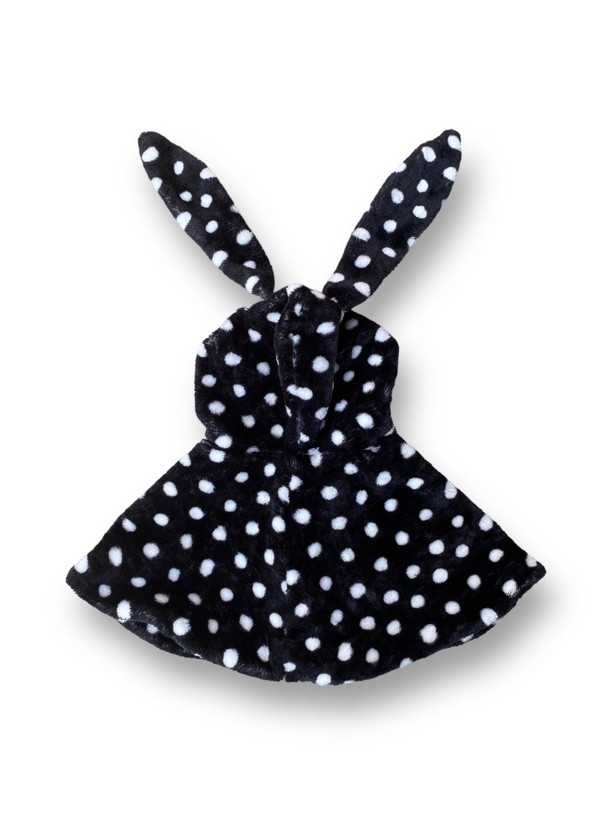 Hysteric Glamour Super Lovers Cape Bunny Polka Dot Hoodies. #A10 Size ONE SIZE - 4 Thumbnail