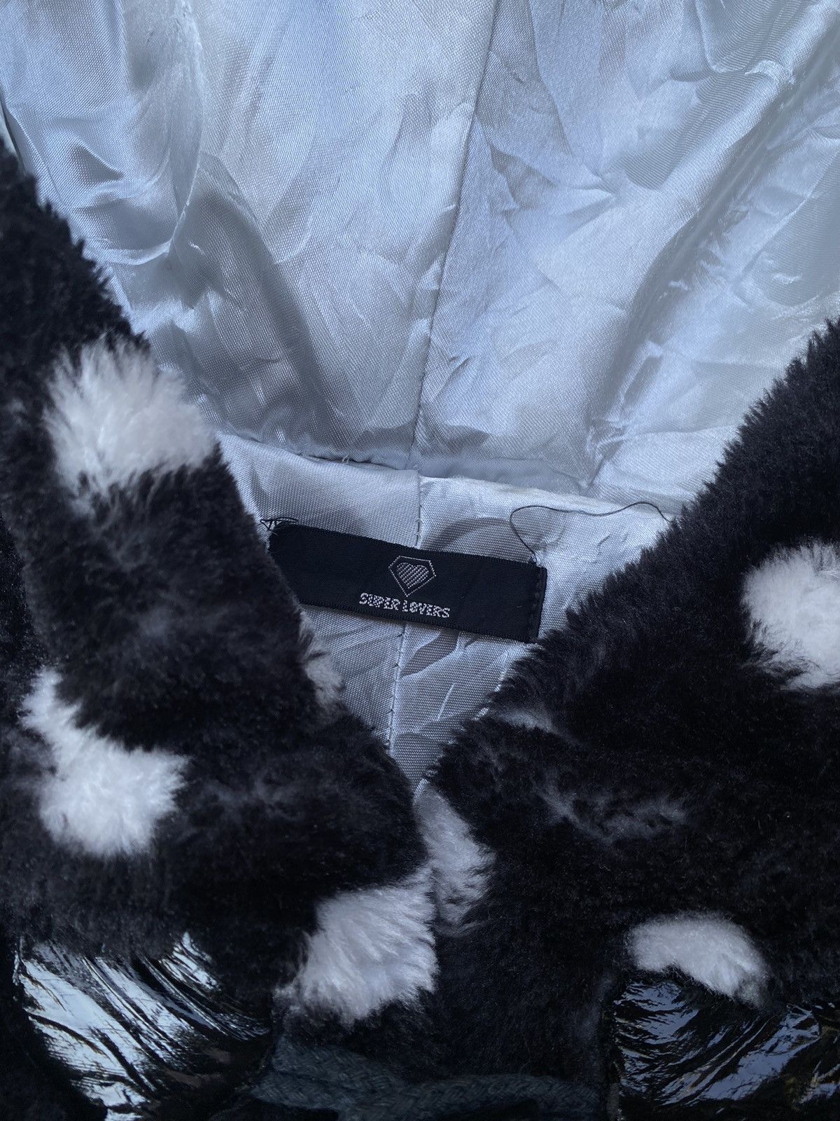 Hysteric Glamour Super Lovers Cape Bunny Polka Dot Hoodies. #A10 Size ONE SIZE - 7 Thumbnail
