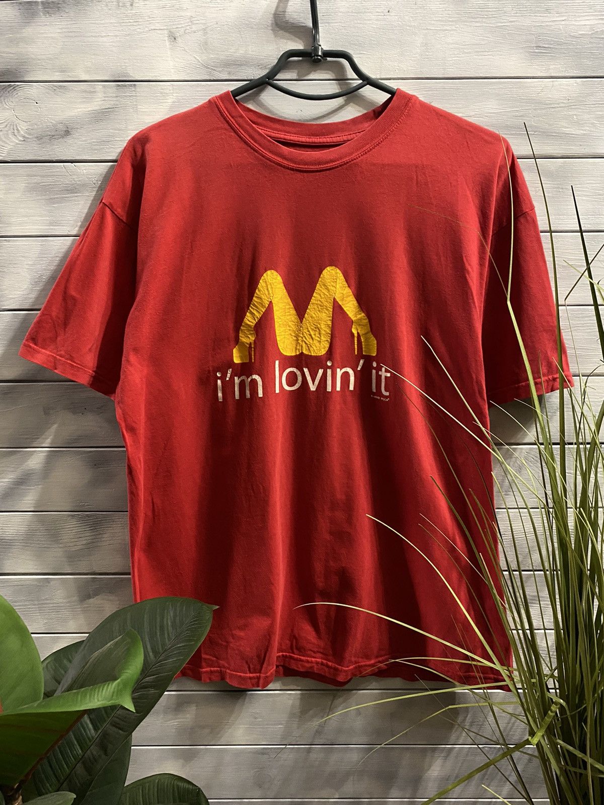 Rare T-Shirt I’m lovin’ It. Sex Porn Humor Y2K style.